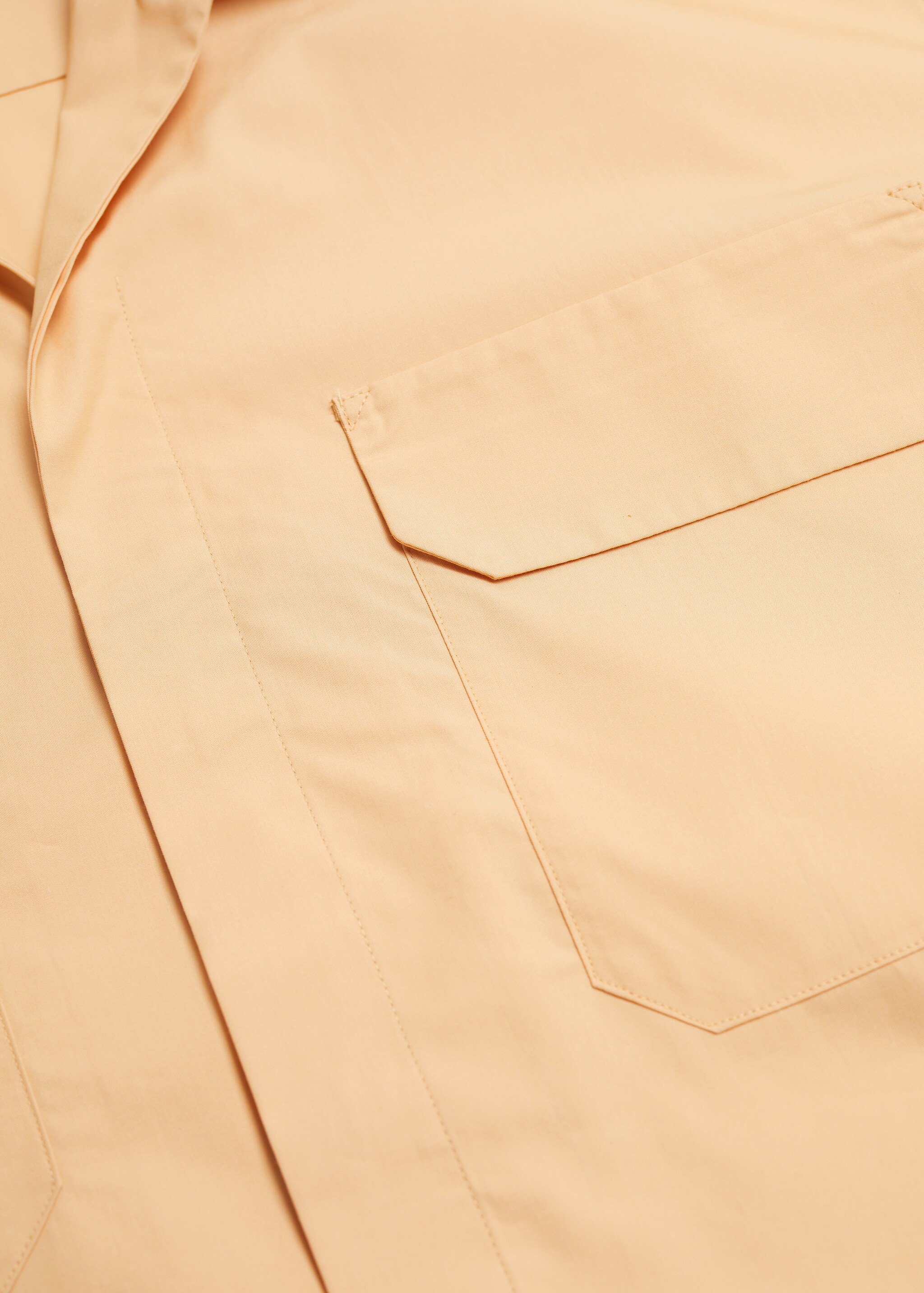 Cotton lyocell shirt with pockets - Details of the article 8