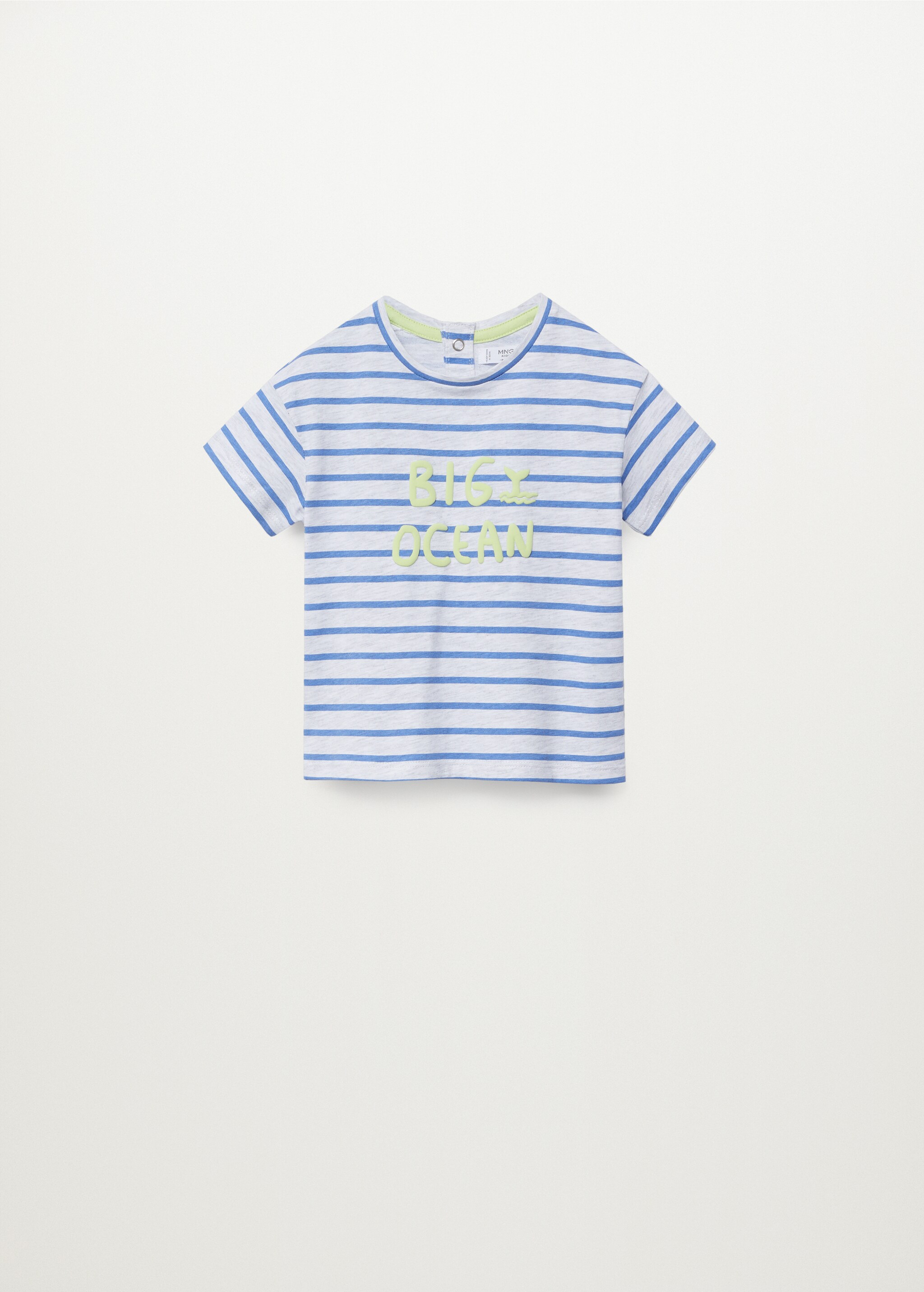Camiseta rayas mensaje - Artículo sin modelo