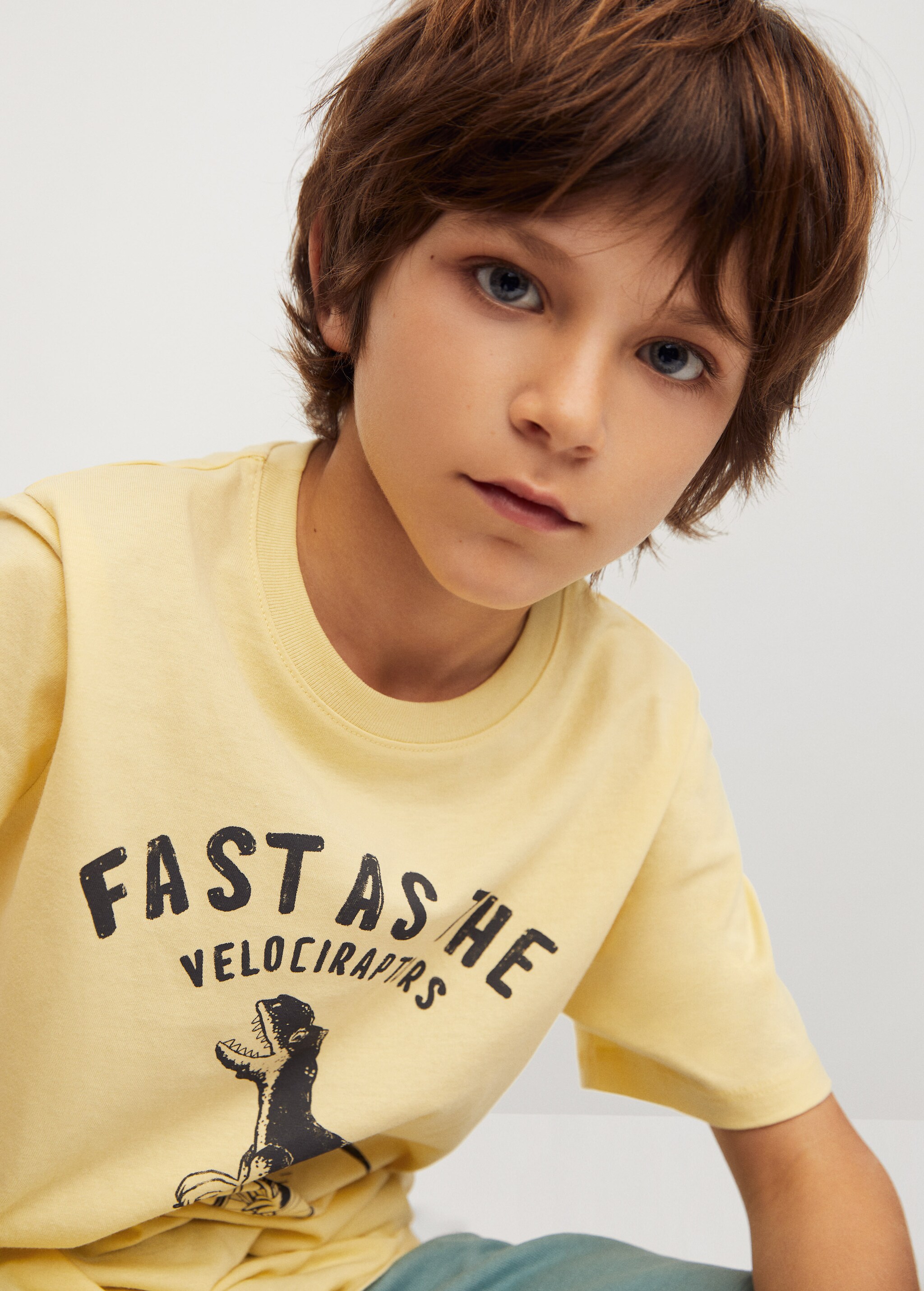 Bedrucktes Baumwoll-T-Shirt - Detail des Artikels 1