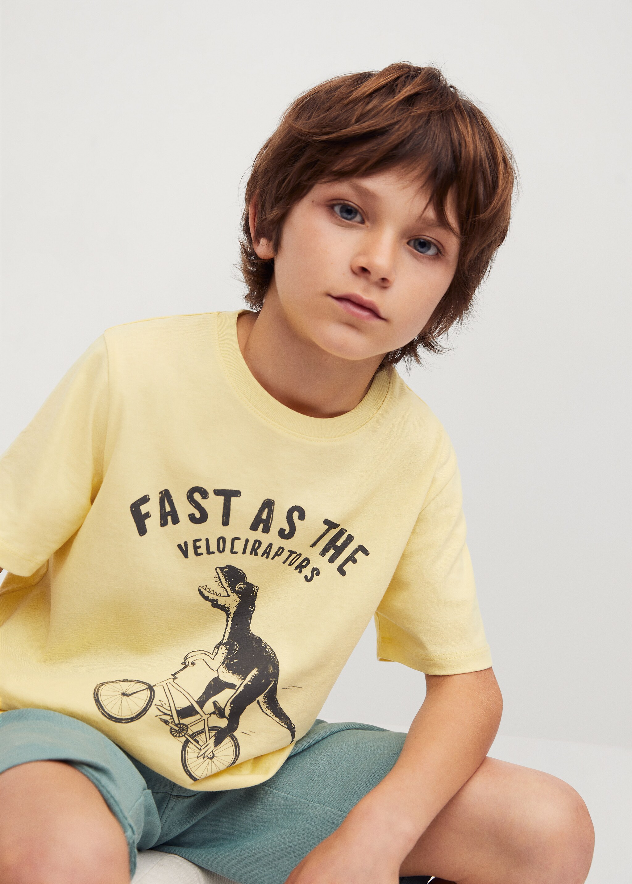 Bedrucktes Baumwoll-T-Shirt - Detail des Artikels 2