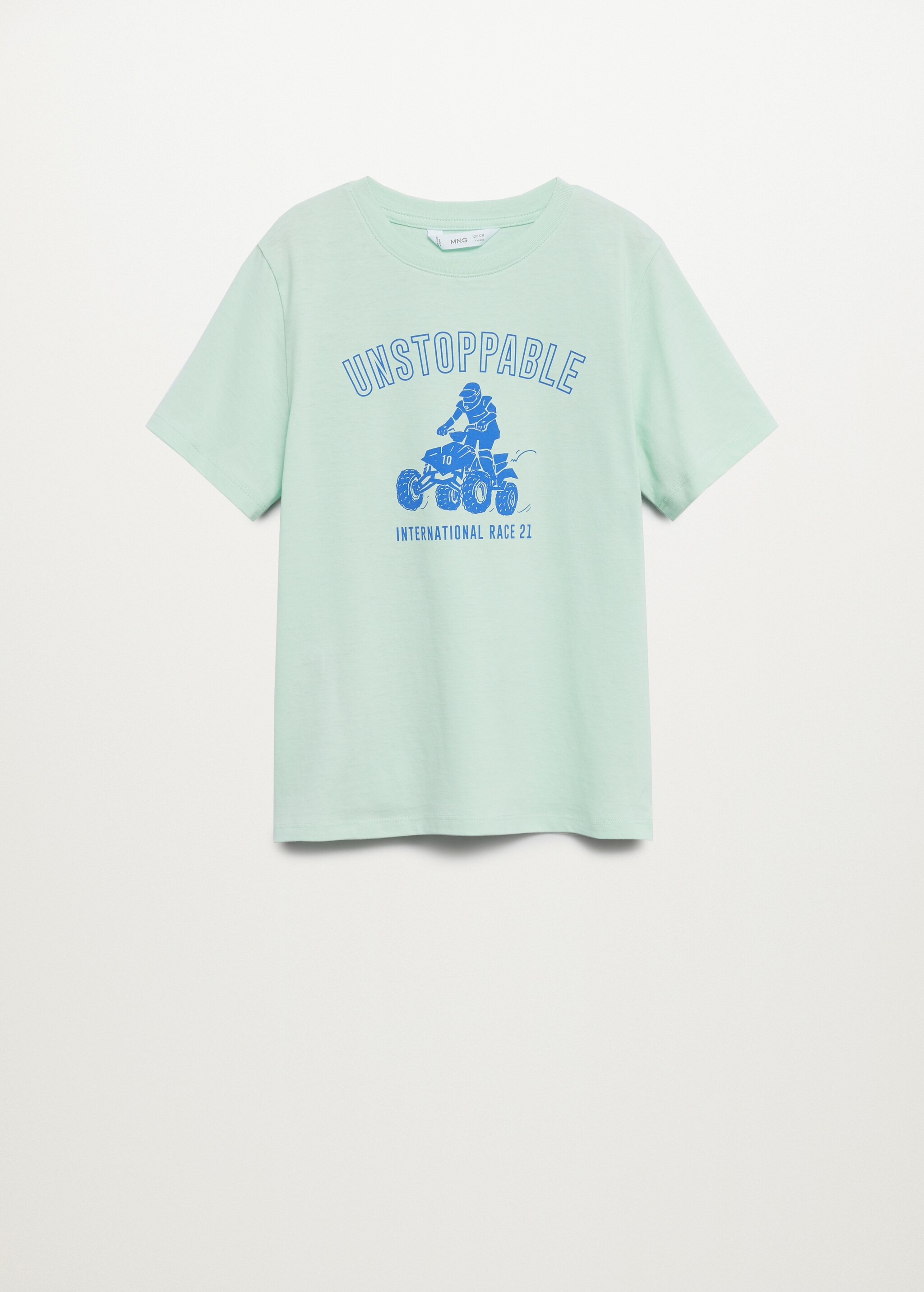 Bedrucktes Baumwoll-T-Shirt - Artikel ohne Model