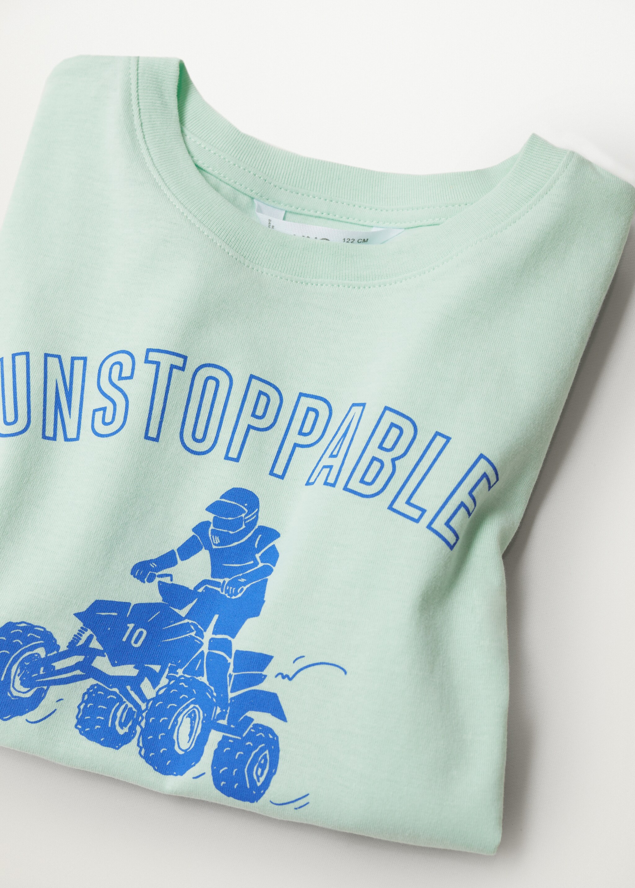 Bedrucktes Baumwoll-T-Shirt - Detail des Artikels 8