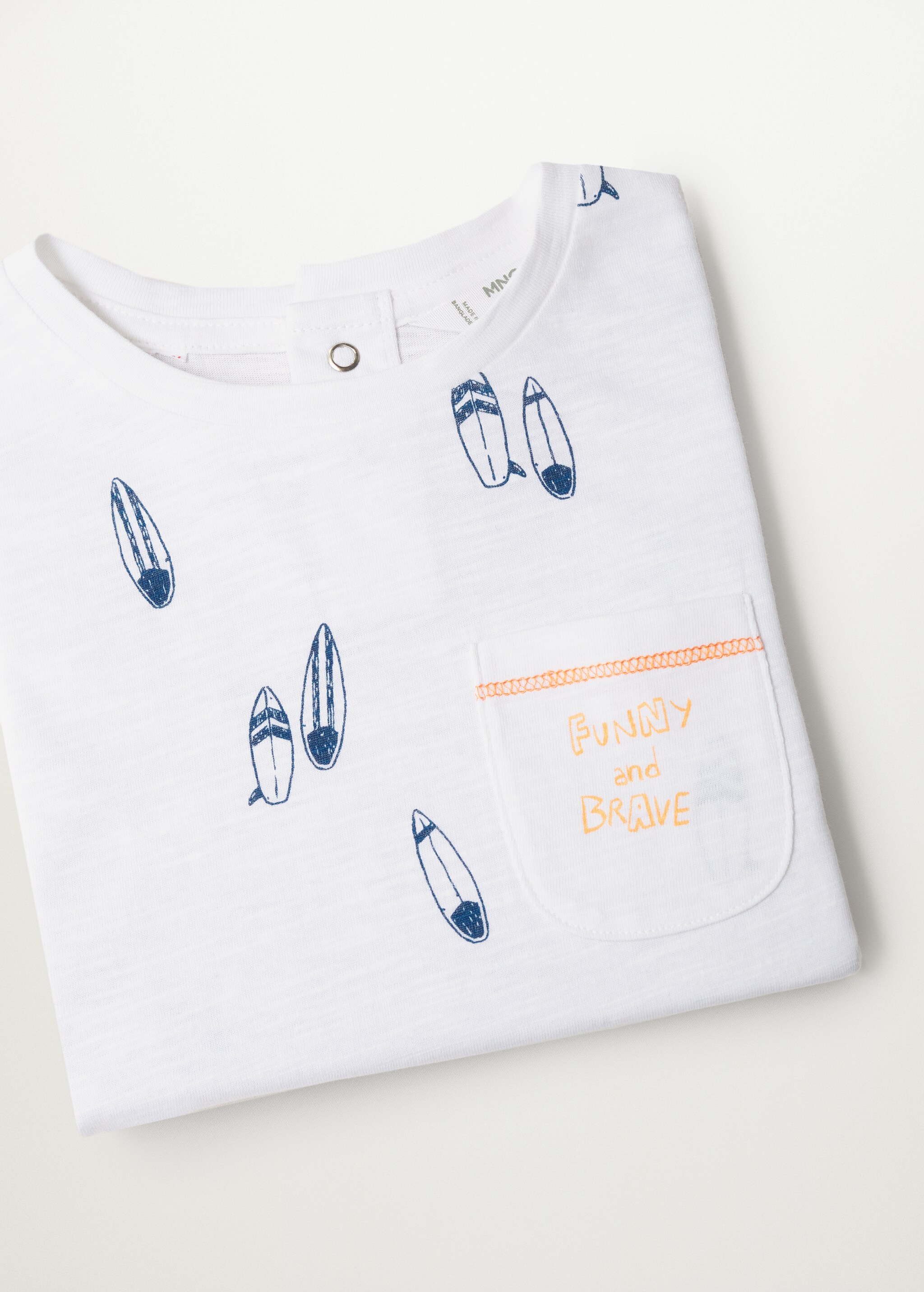 Camiseta estampada algodón - Detalle del artículo 8