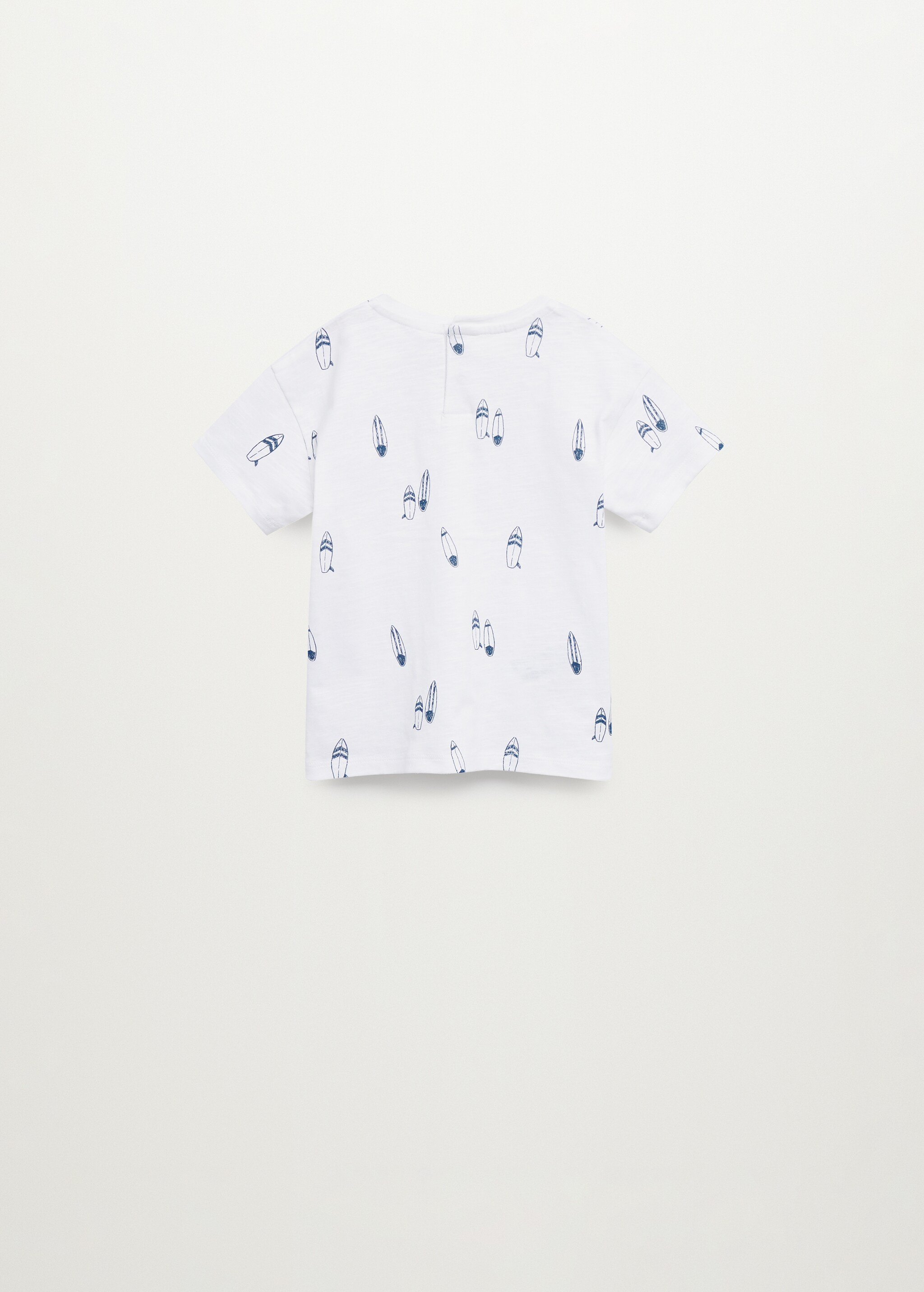 Camiseta estampada algodón - Reverso del artículo