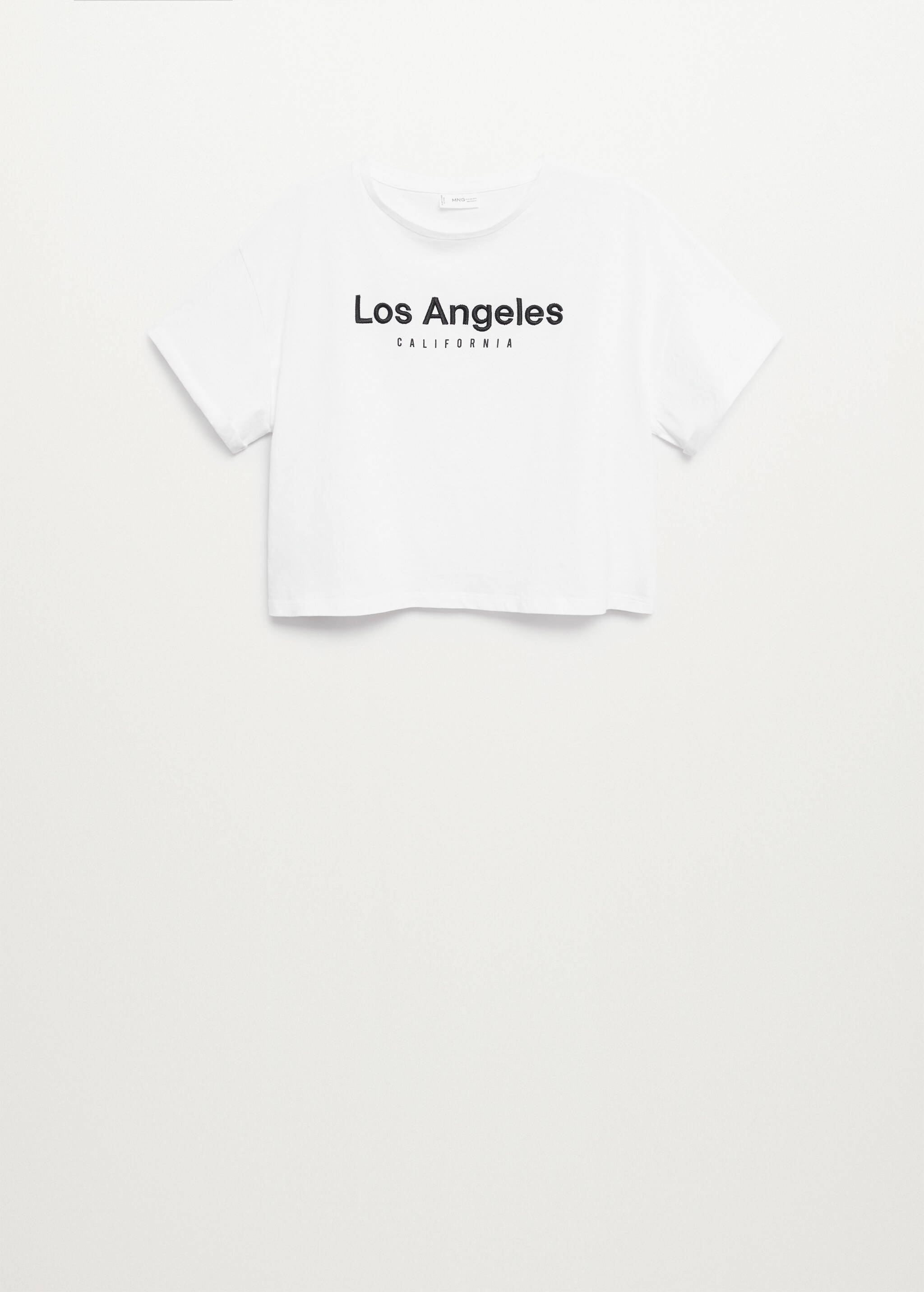 Camiseta mensaje bordado - Artículo sin modelo
