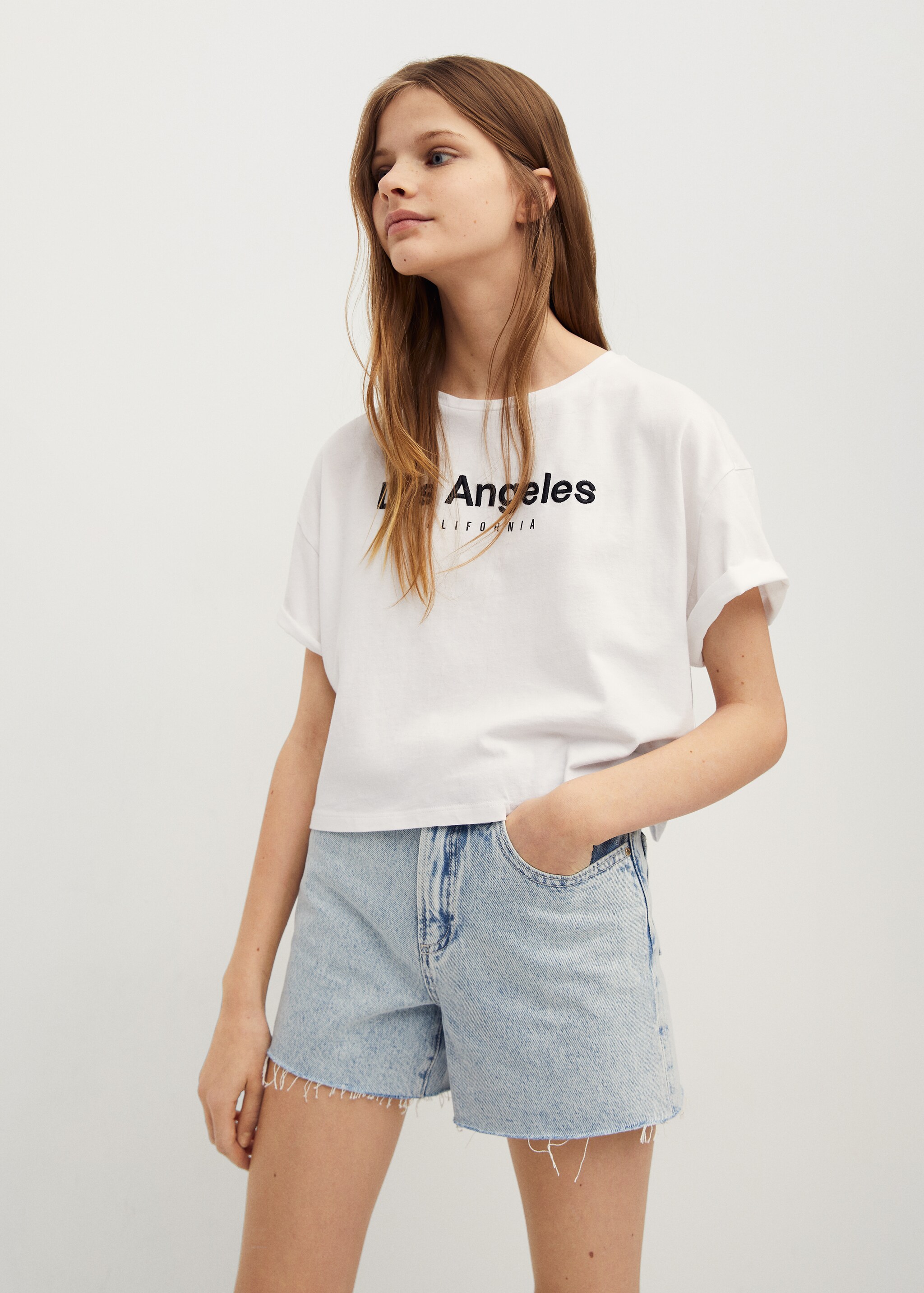 Camiseta mensaje bordado - Detalle del artículo 1