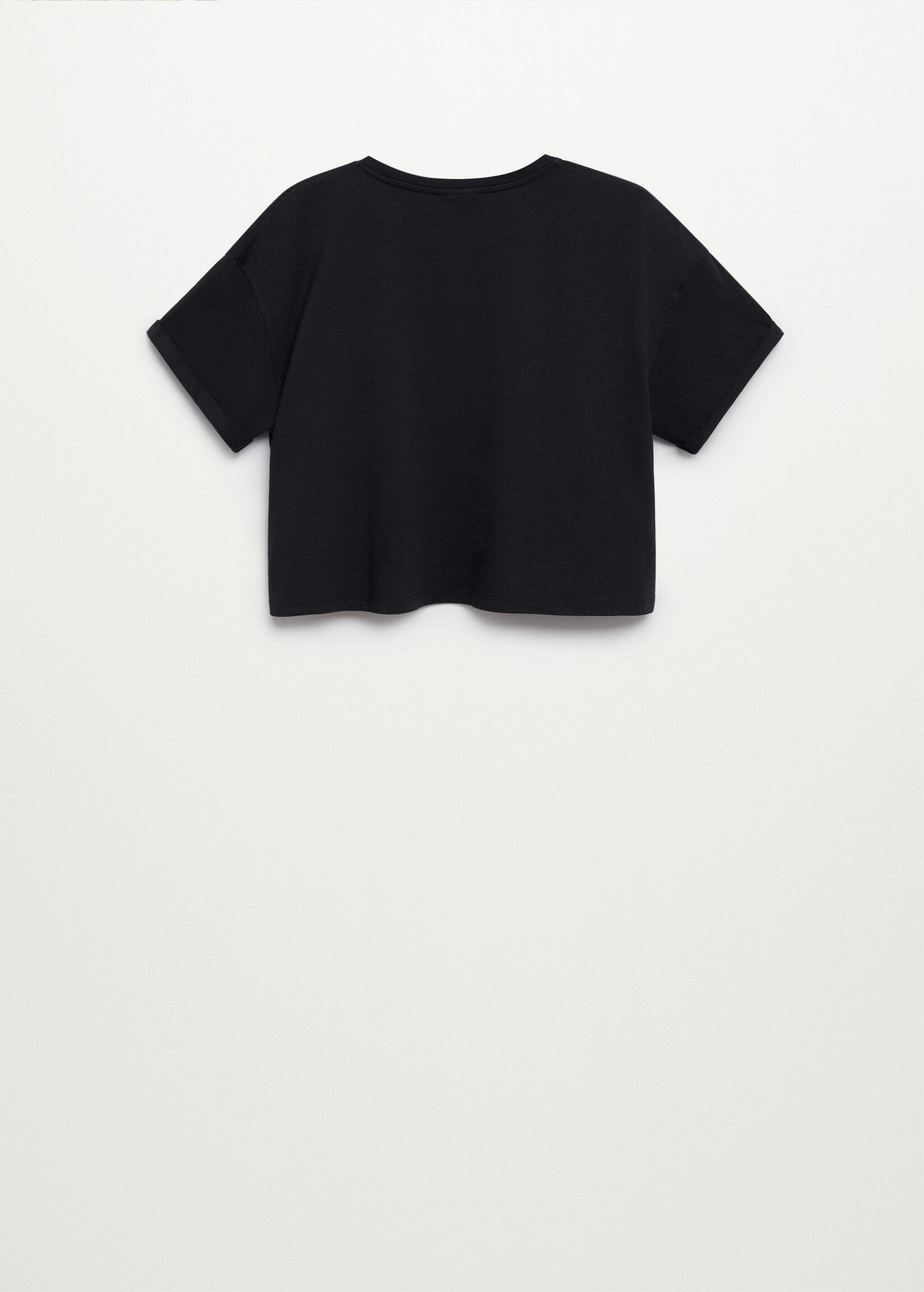Camiseta mensaje bordado - Reverso del artículo