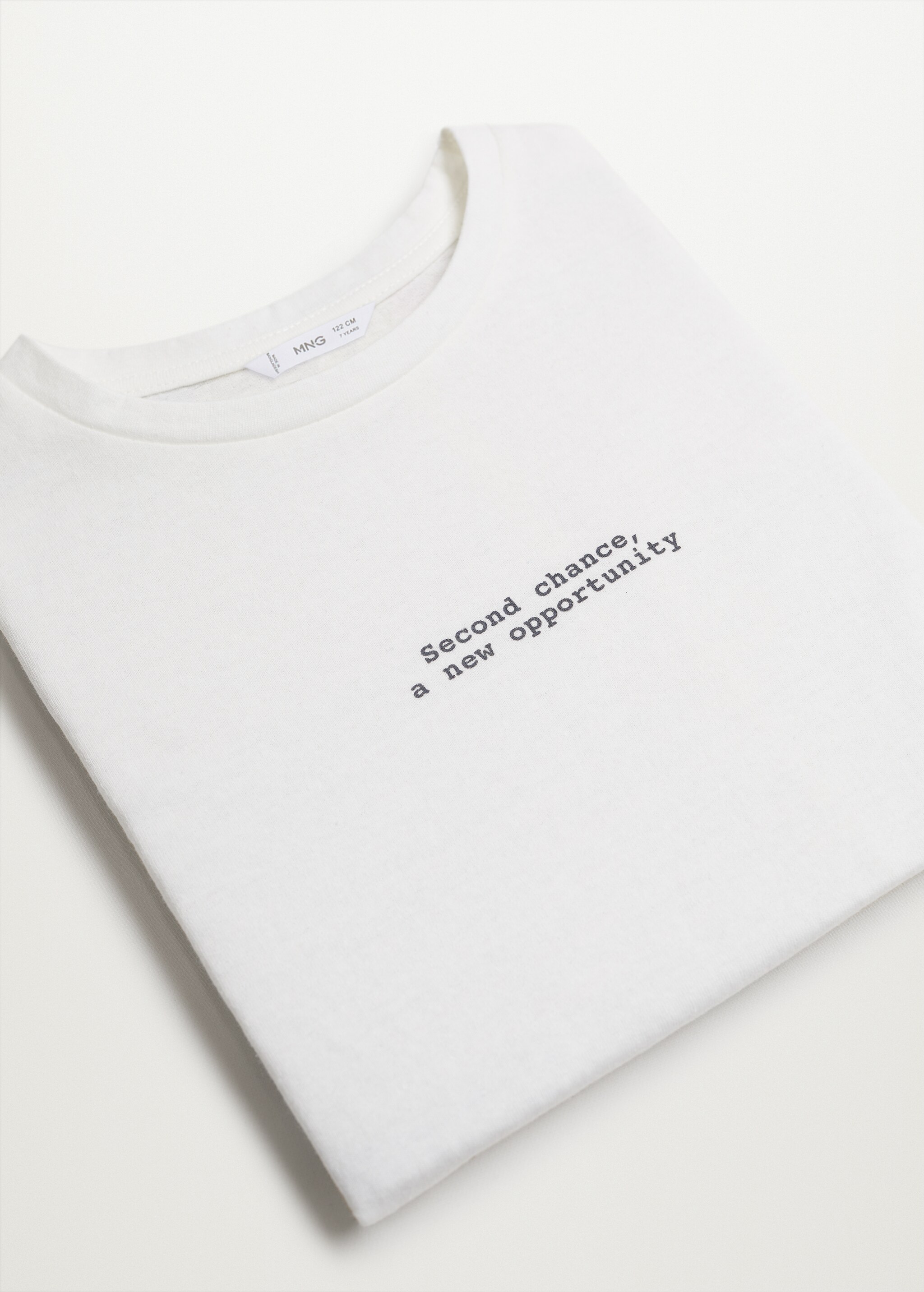 Camiseta tejido reciclado mensaje - Detalle del artículo 8