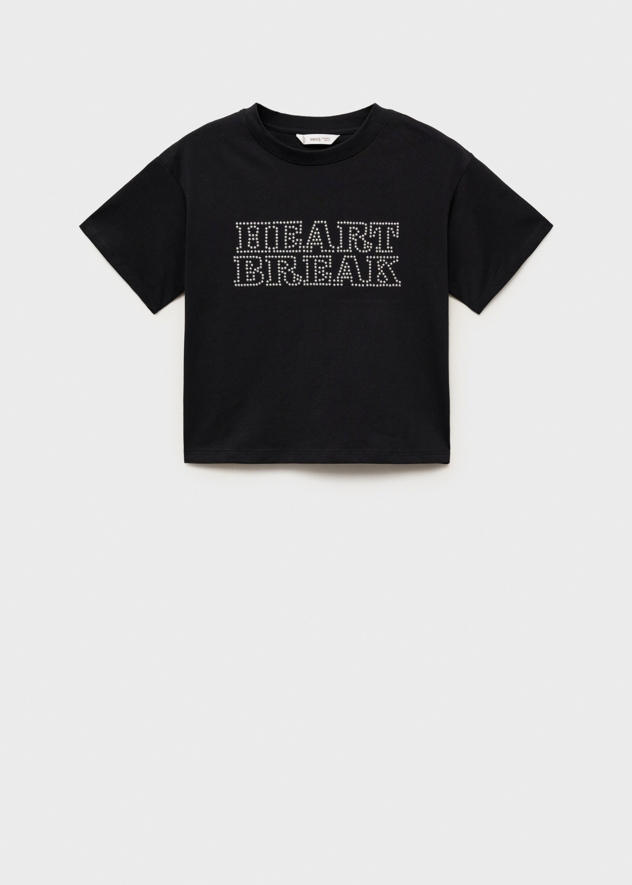 Samarreta missatge tatxons - Article sense model, Gris antracita. Ref: 87017691-00.