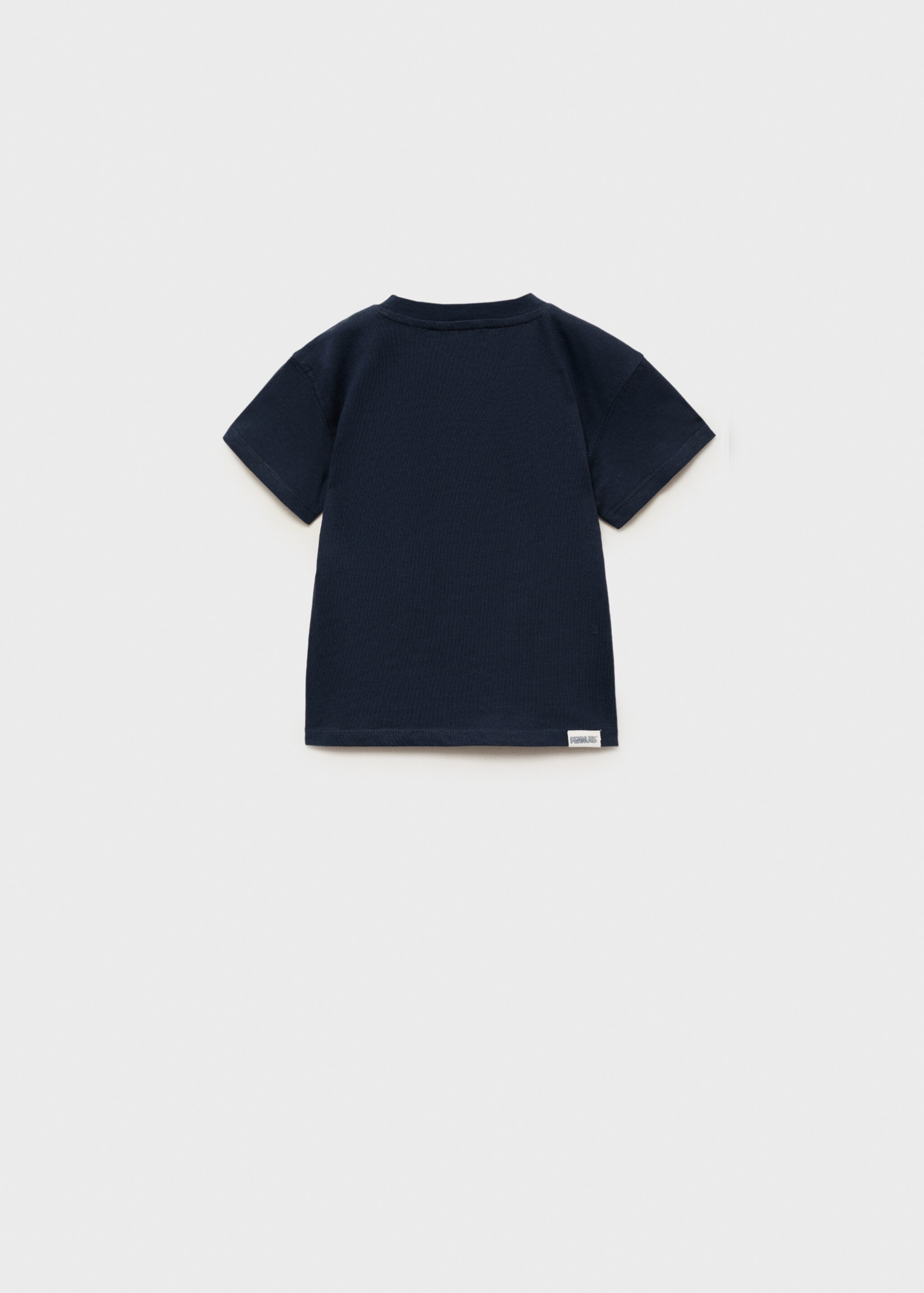 Μπλούζα τύπωμα Snoopy - Πίσω όψη προϊόντος, Ναυτικό Μπλε . Ref: 87017710-00.