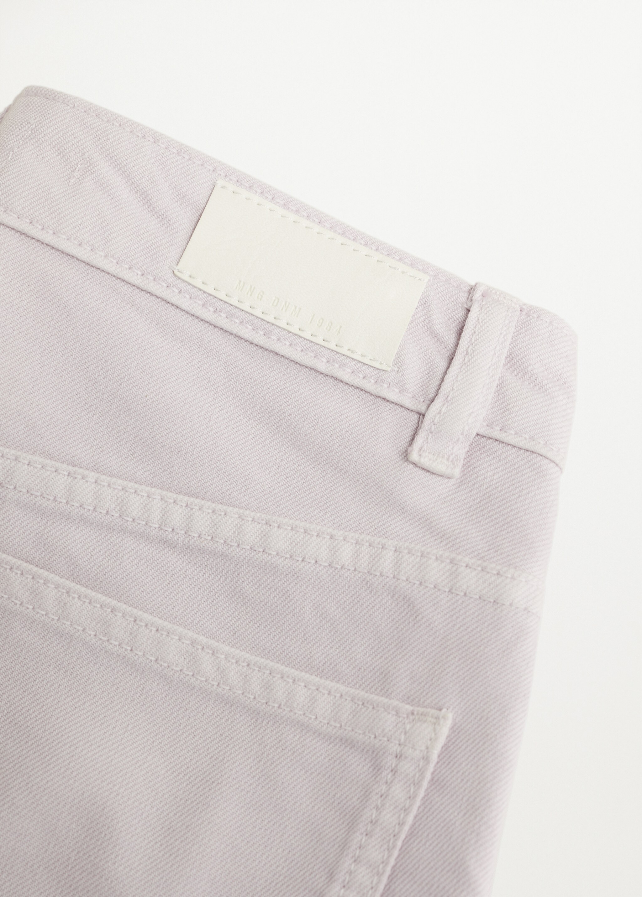Mom-fit denim shorts - Details of the article 8