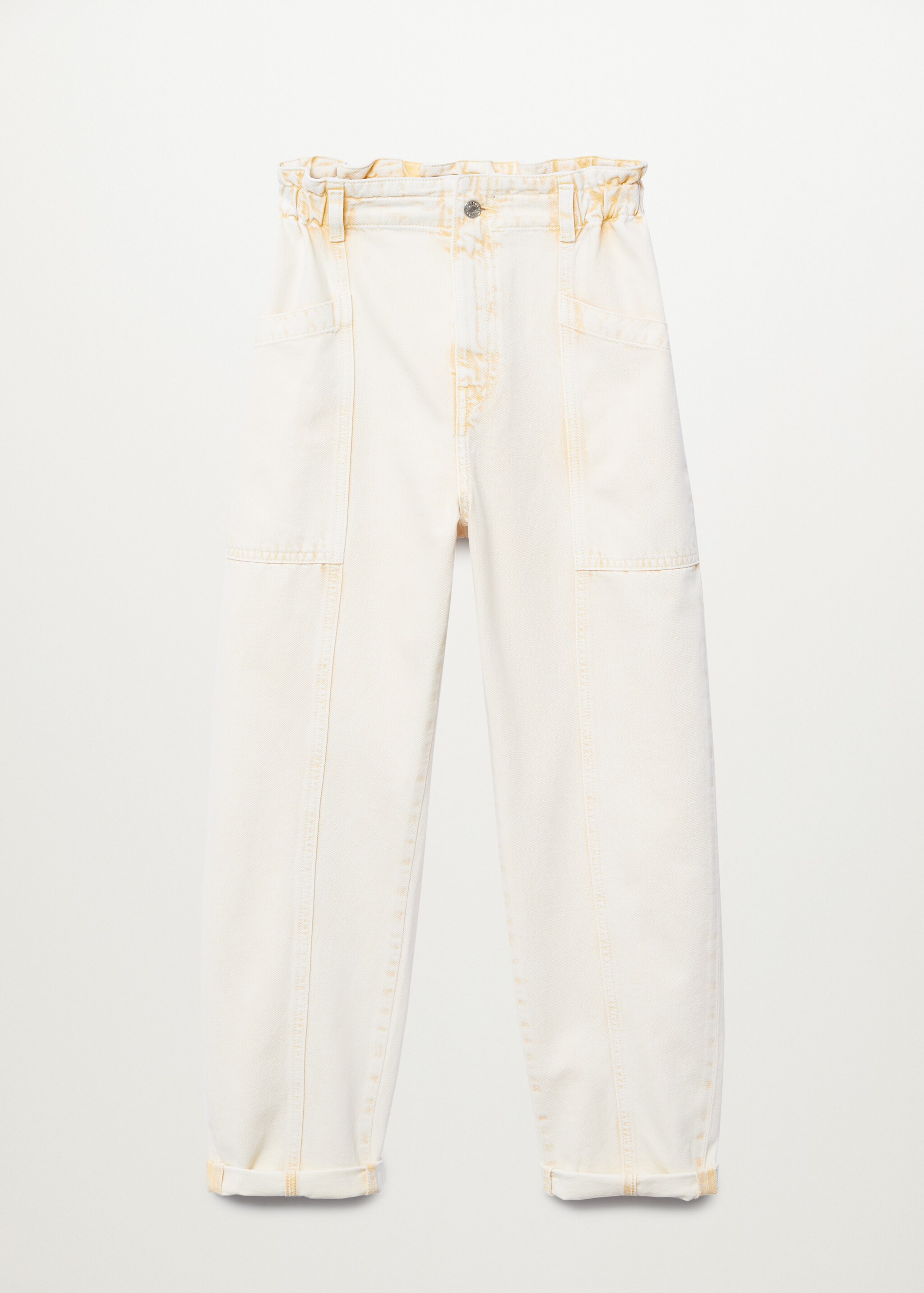 Jeans slouchy cintura elastica - Artículo sin modelo
