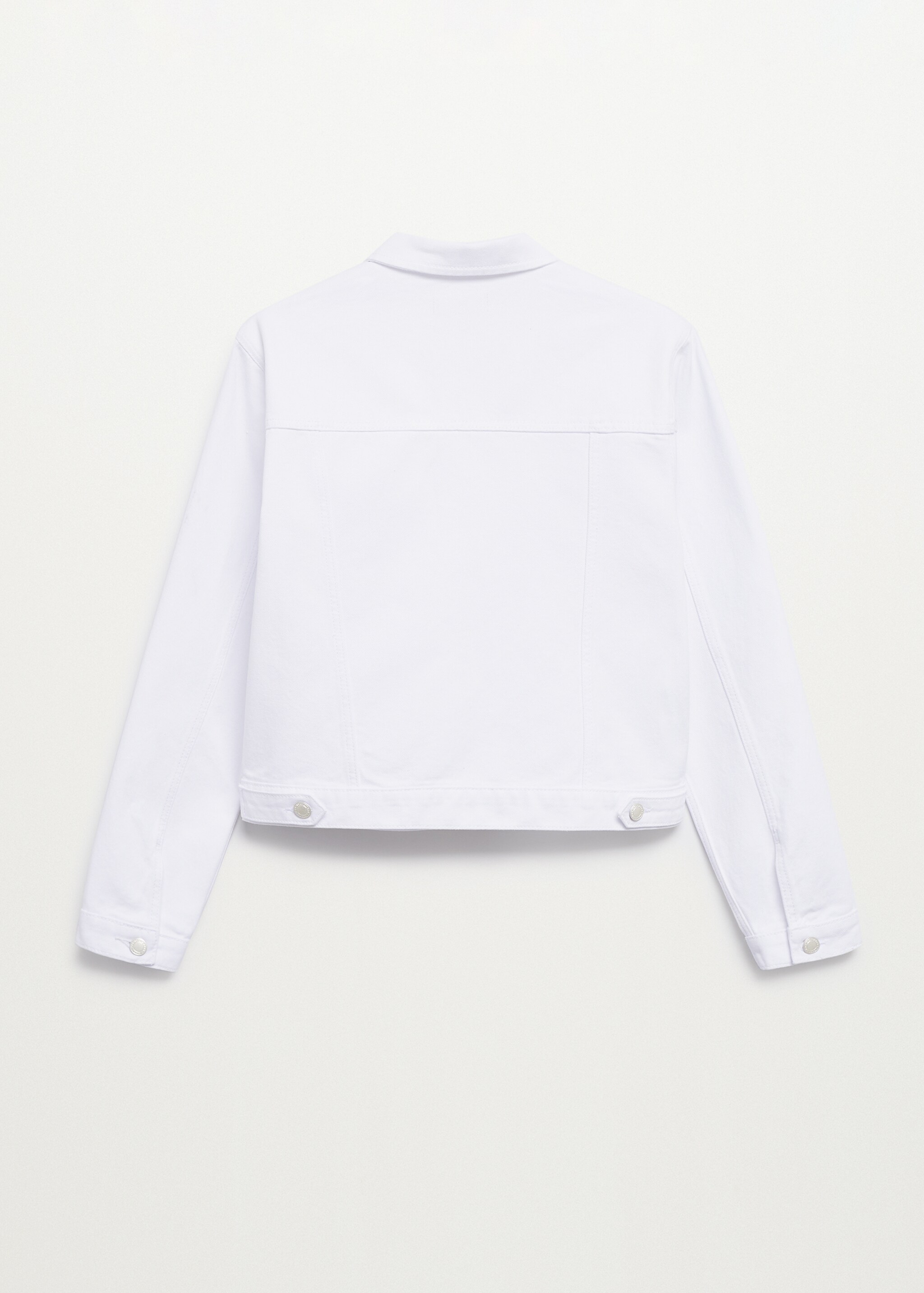 Chaqueta vaquera bolsillos  - Reverso del artículo