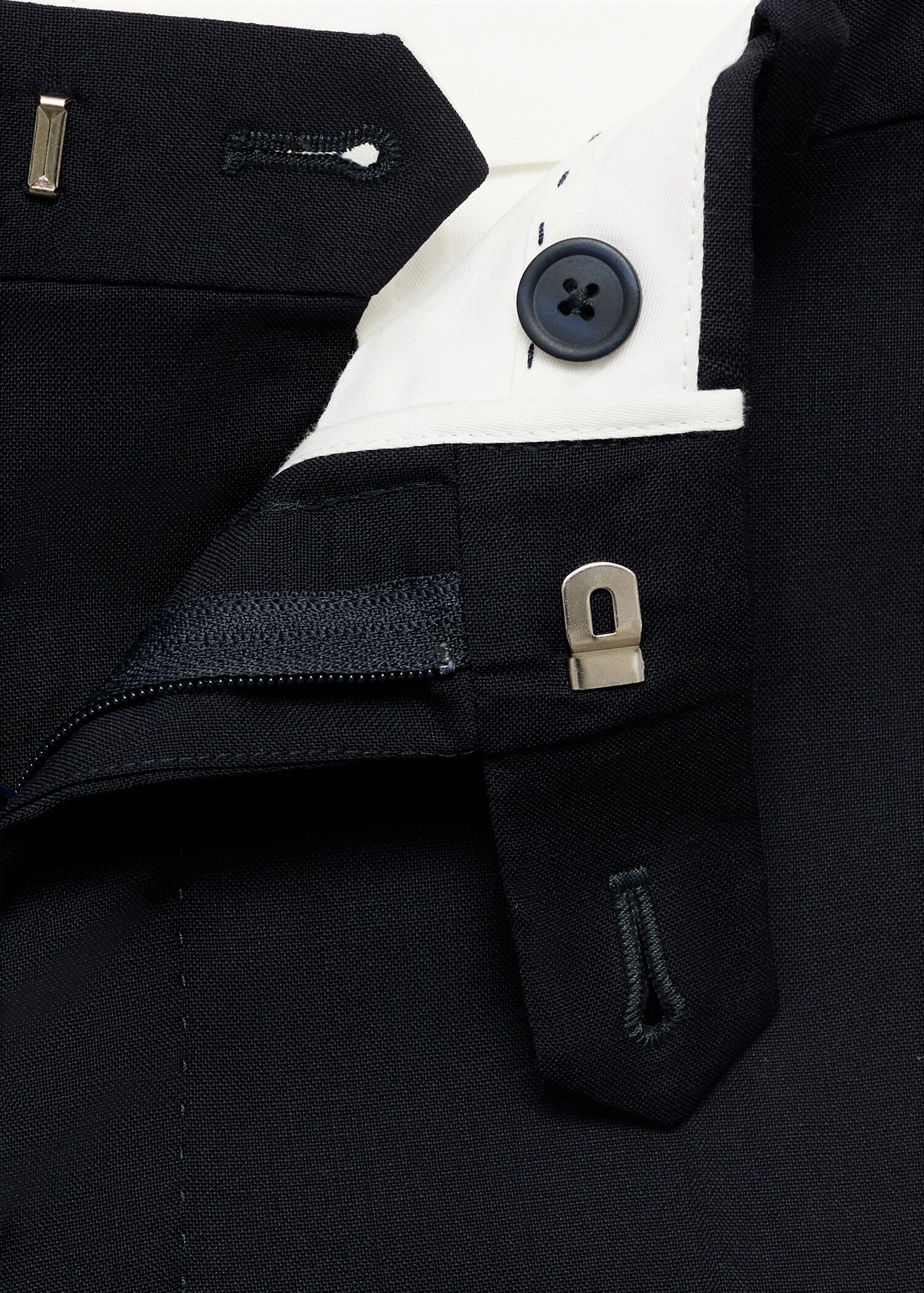 Pantalon laine froide slim-fit - Détail de l'article 8