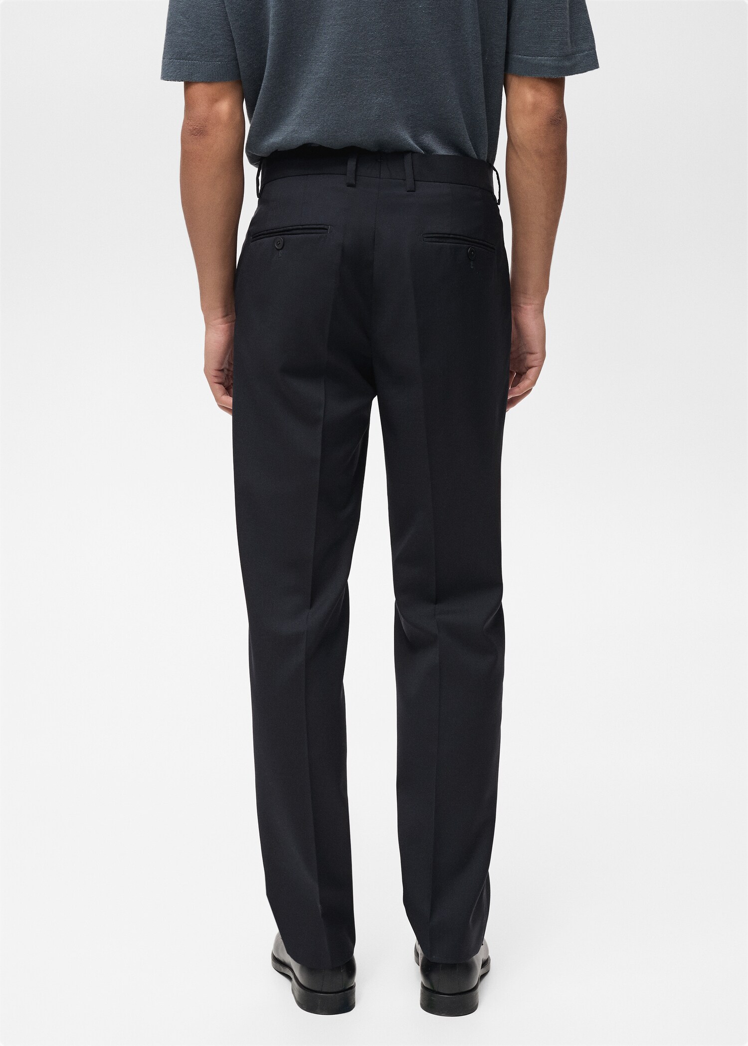Pantalon laine froide slim-fit - Verso de l’article