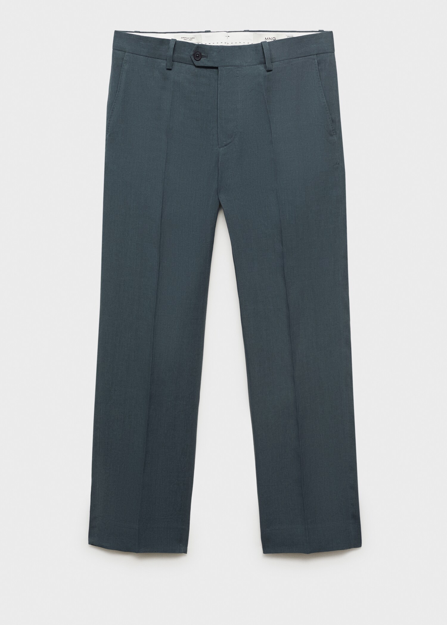 Pantalon 100 % lin droit - Article sans modèle