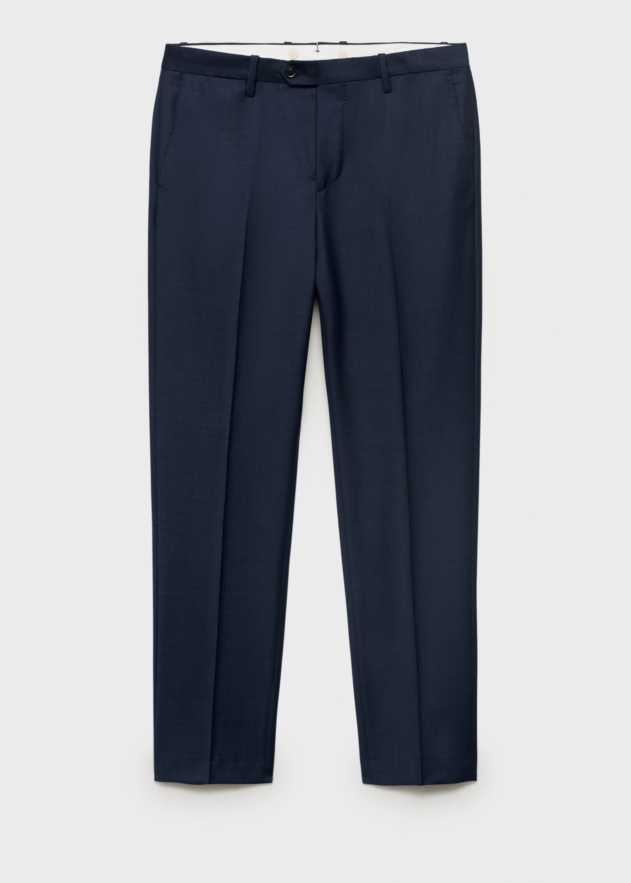 Anzughose Venecia aus 100 % Schurwolle - Artikel ohne Model, Marineblau. Ref: 87017898-00.