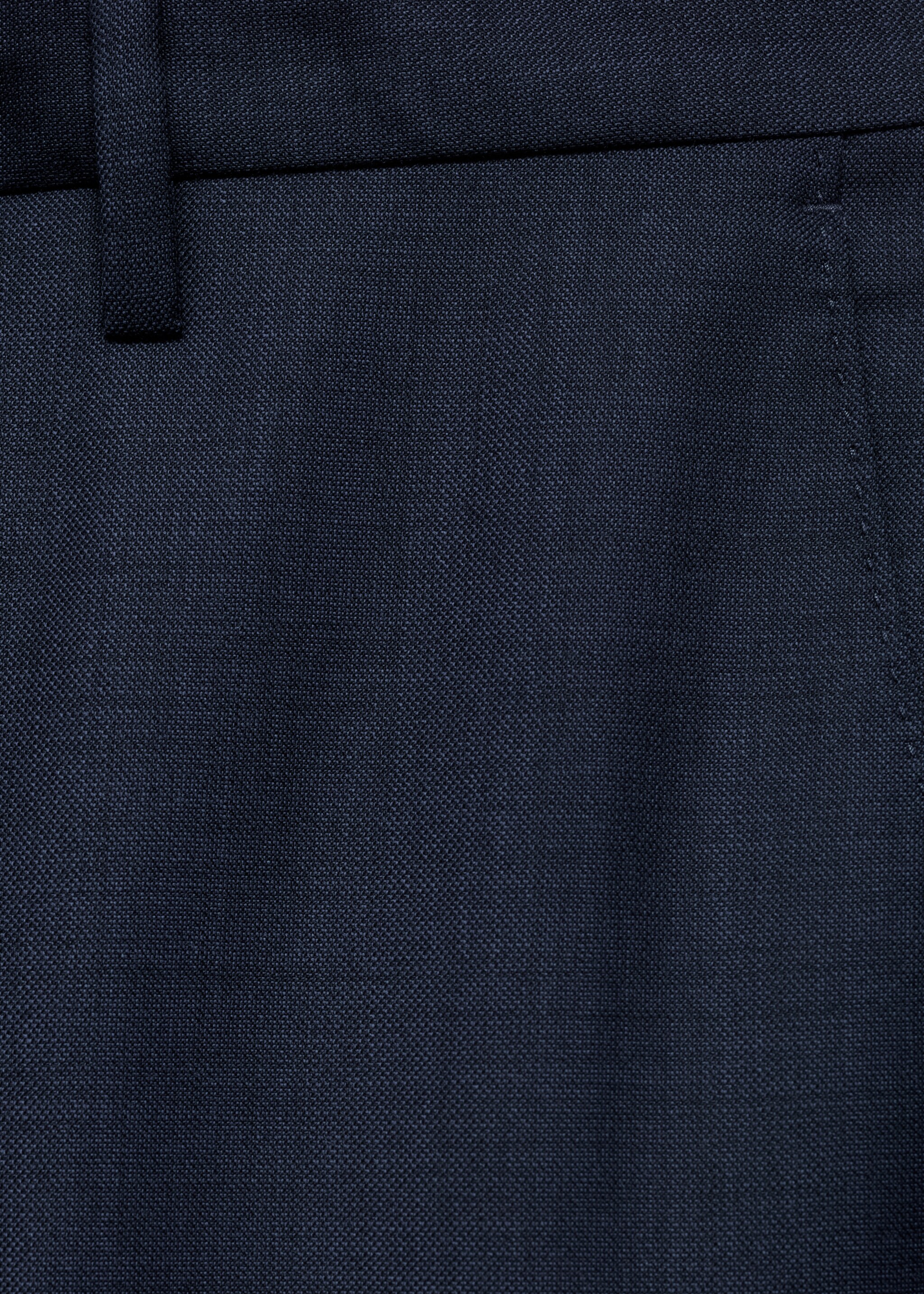 Anzughose Venecia aus 100 % Schurwolle - Detail des Artikels 0, Marineblau. Ref: 87017898-00.