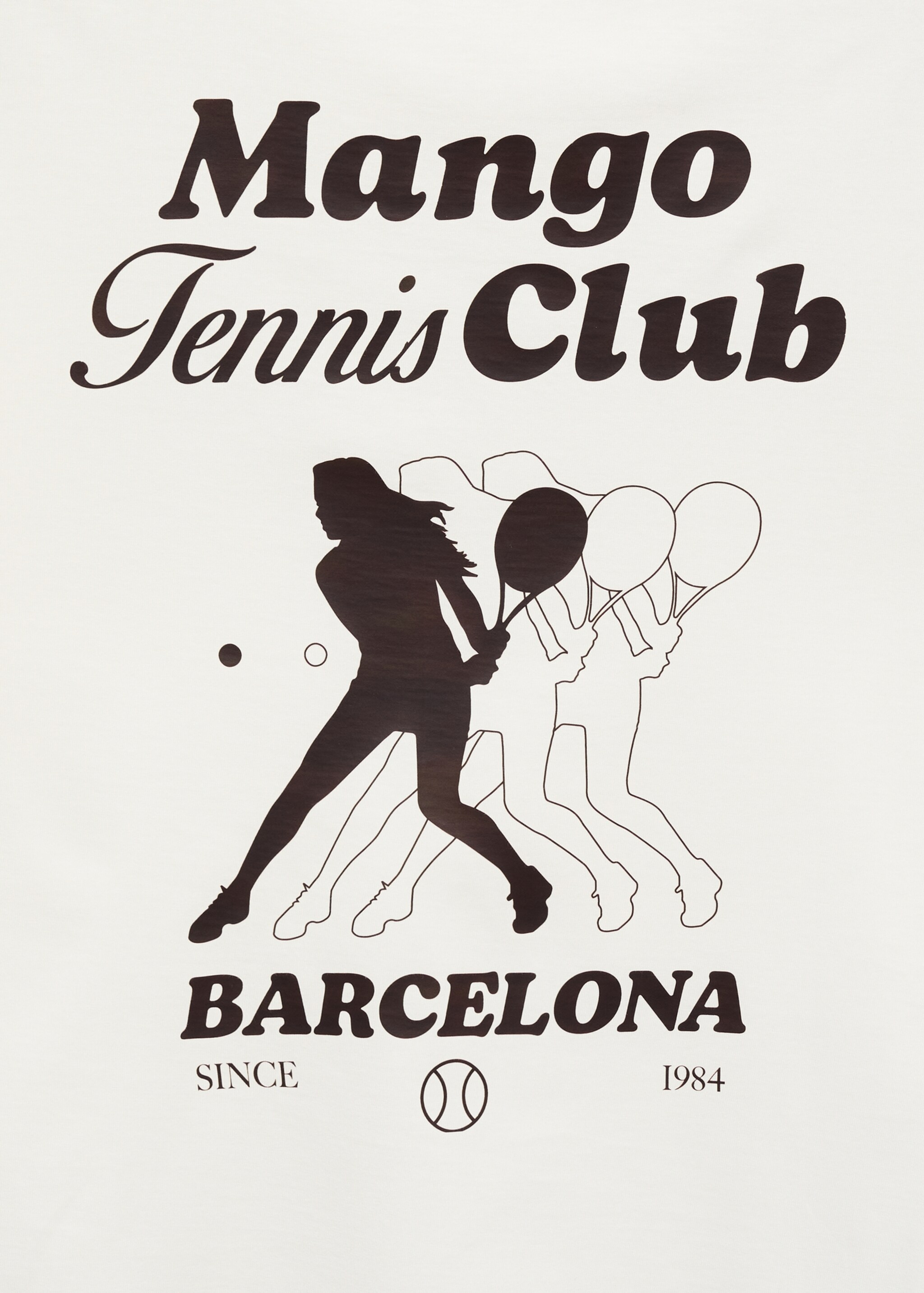 Cotton t-shirt with printed message - Details of the article 8, White. Ref: 87017910-00.