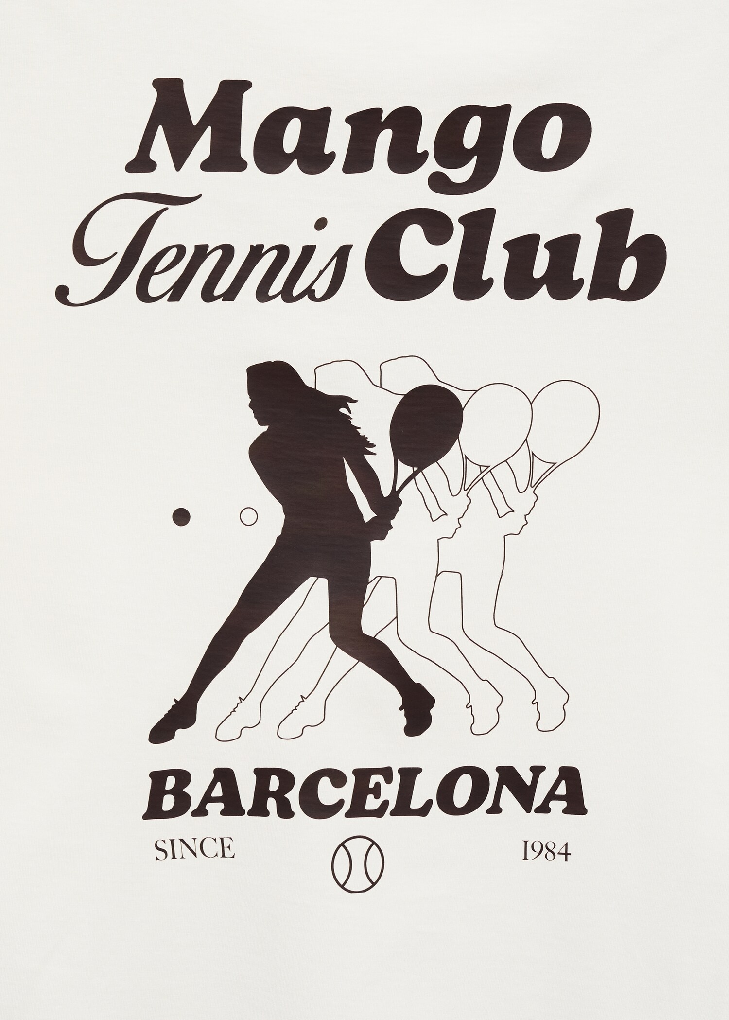 Cotton t-shirt with printed message - Details of the article 8