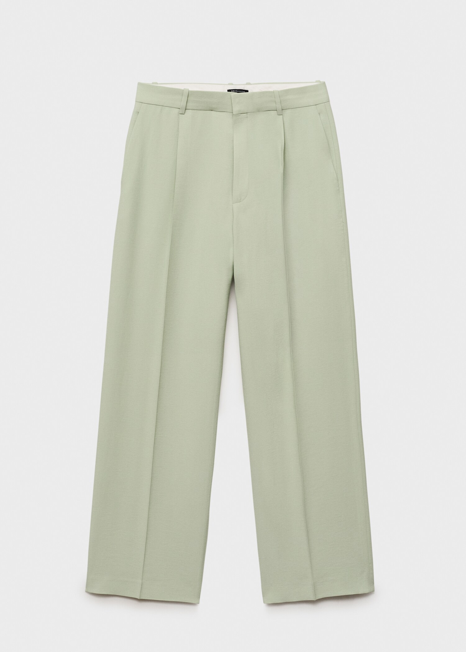 Straight-fit suit trousers - Article without model