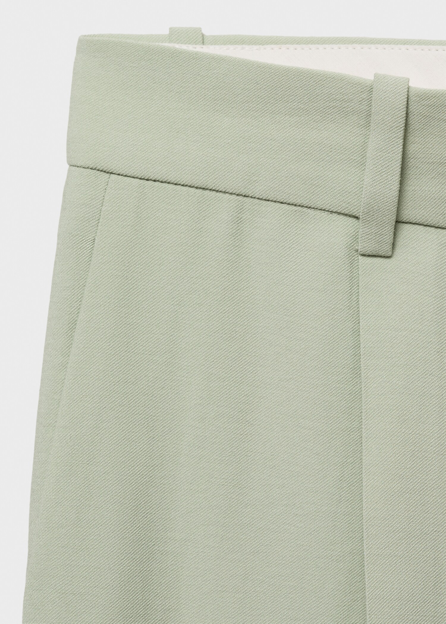 Straight-fit suit trousers - Details of the article 0