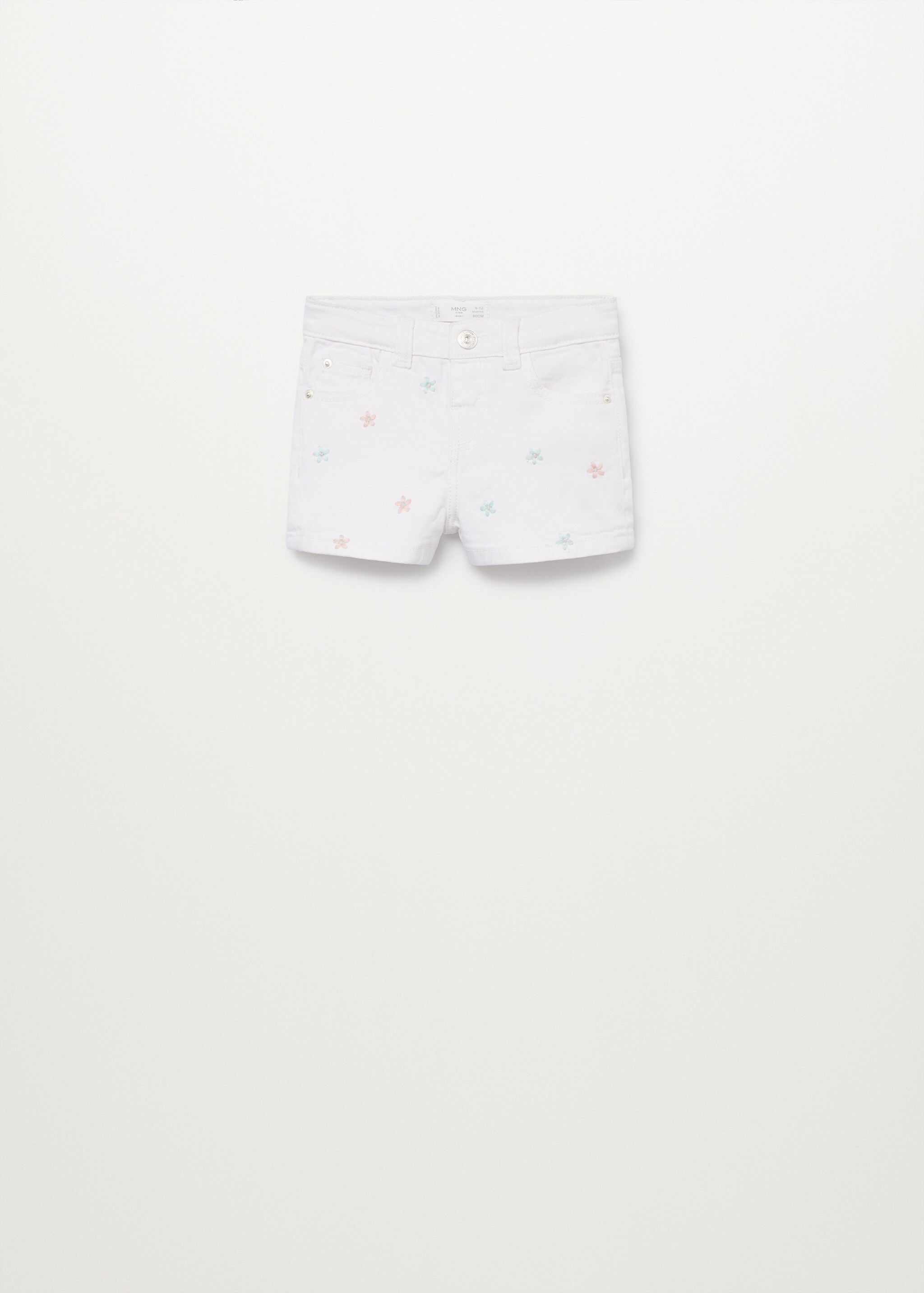 Short denim bordado - Artículo sin modelo