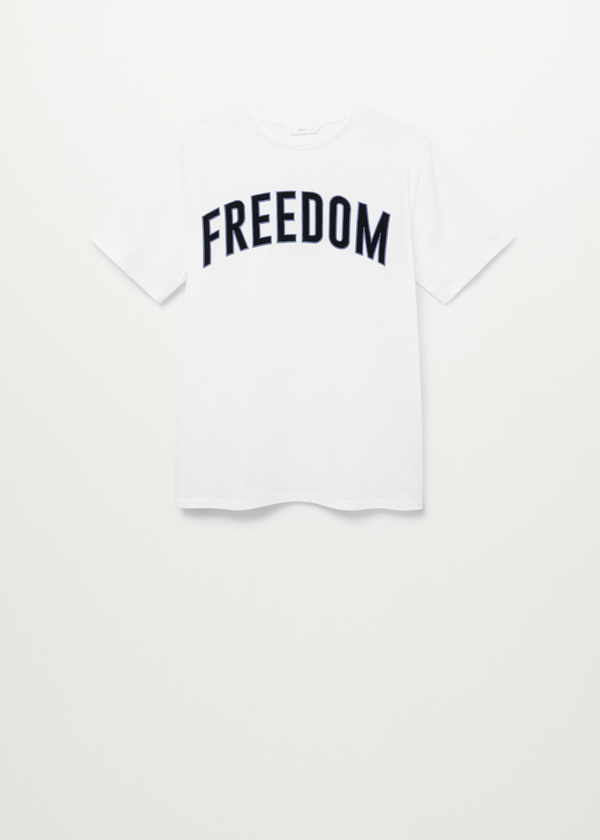 Camiseta algodón mensaje - Artículo sin modelo