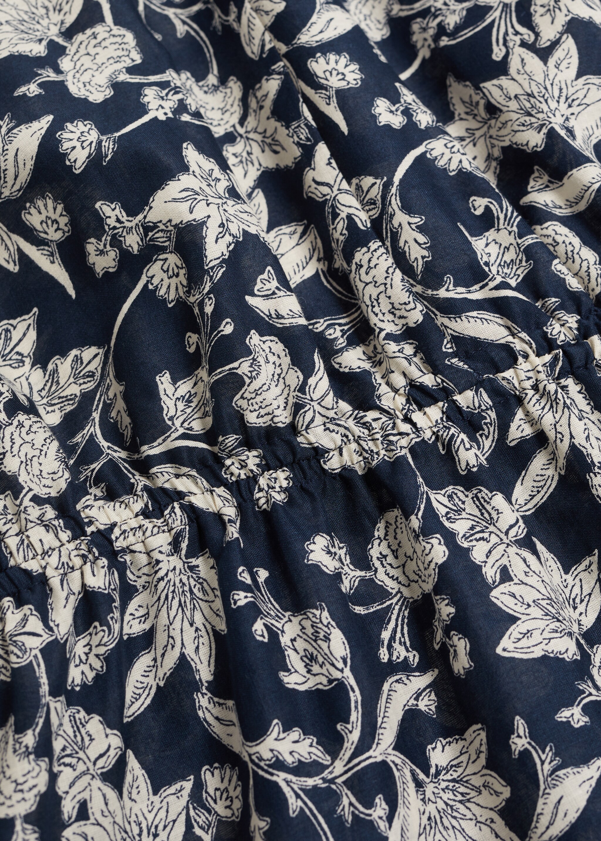 Gekräuseltes Printkleid - Detail des Artikels 8