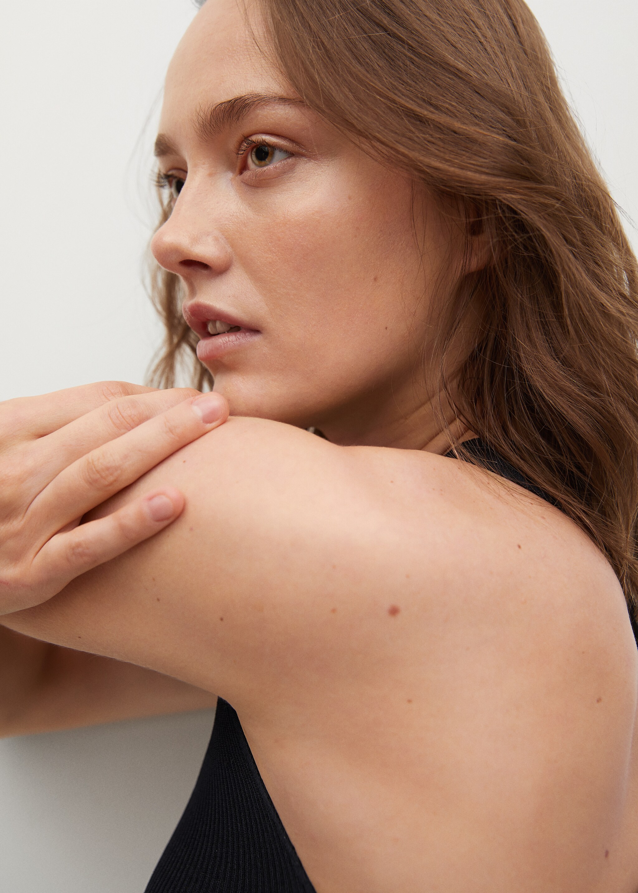 Ribbed knit top - Details of the article 1