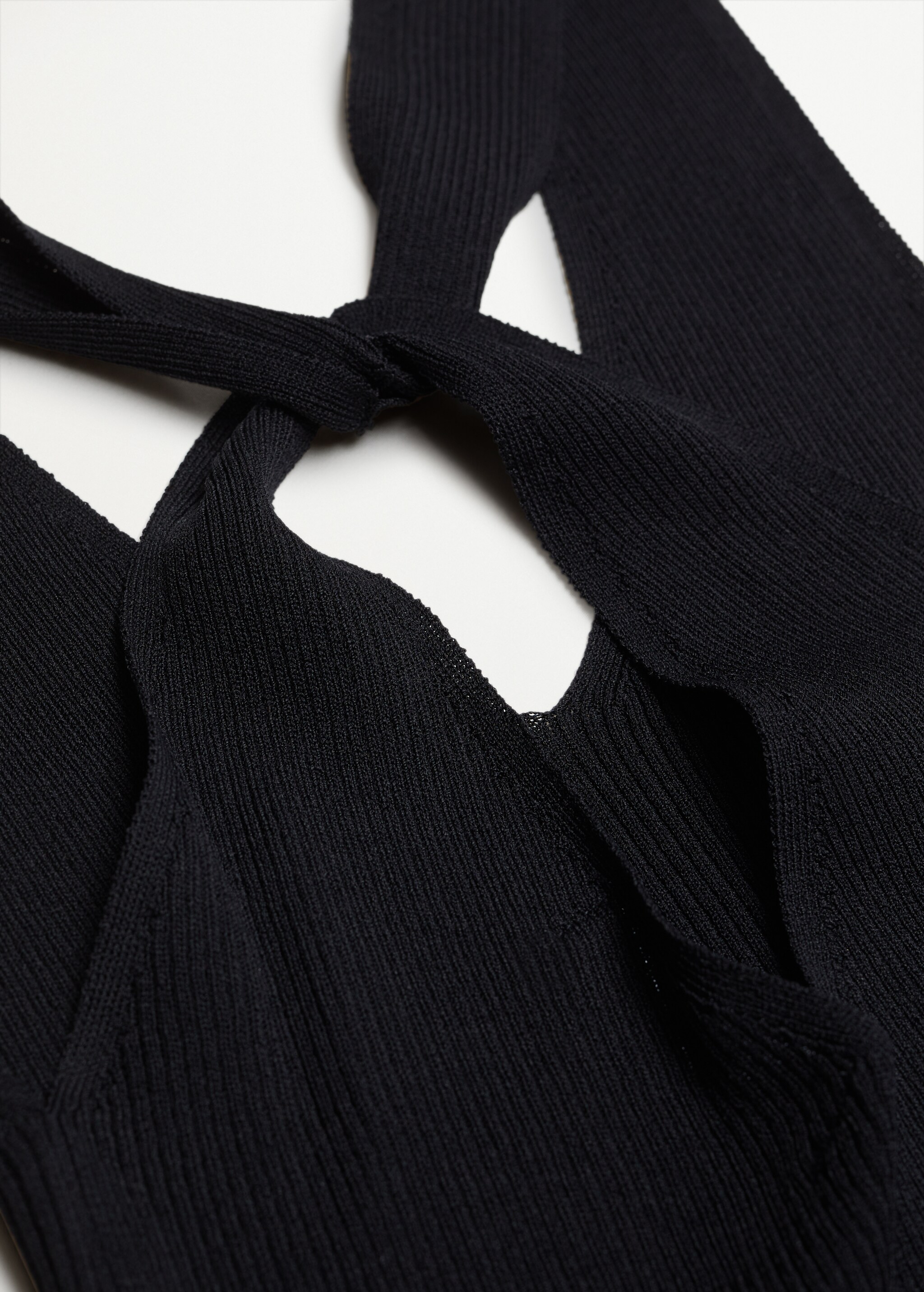 Ribbed knit top - Details of the article 8