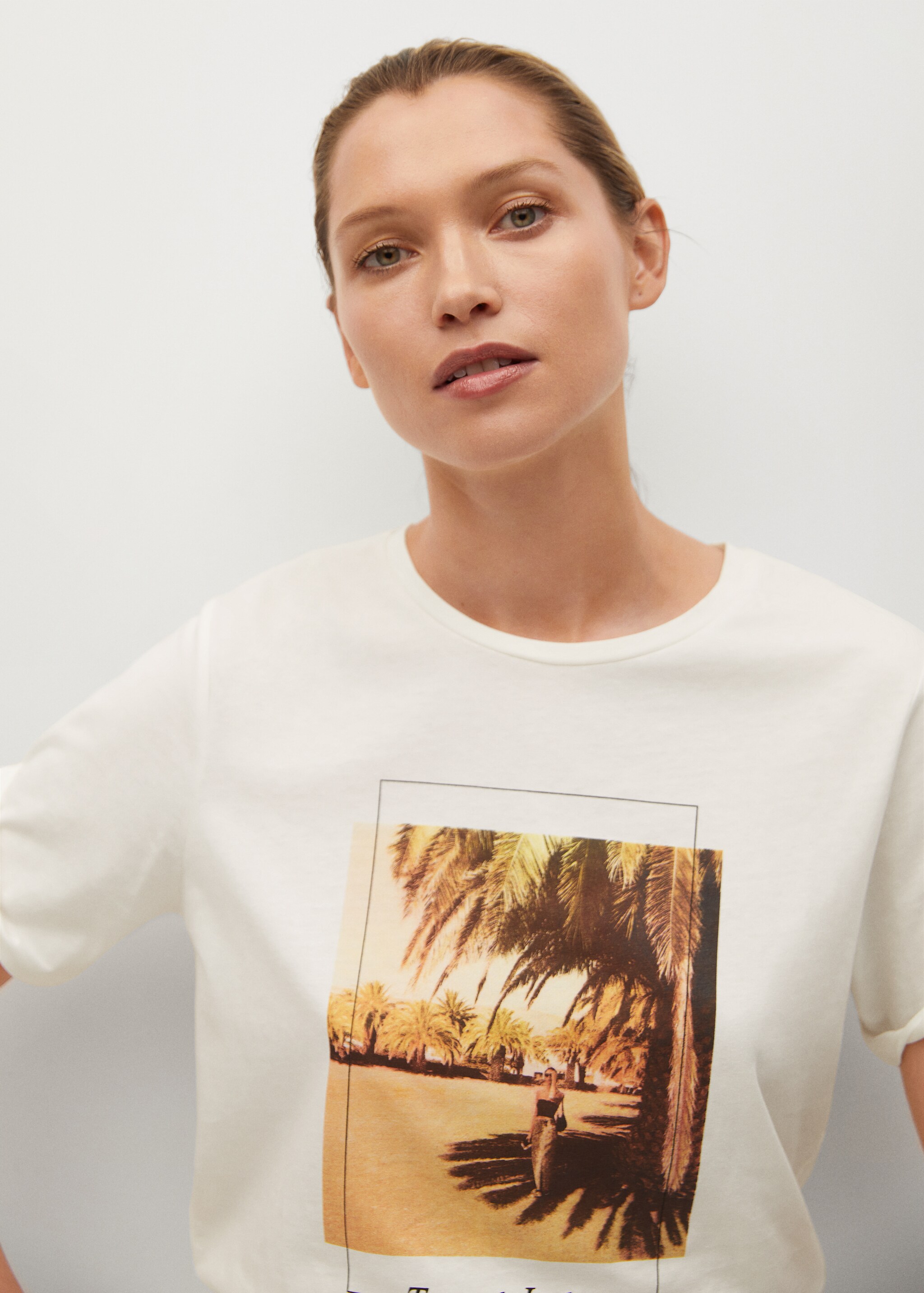 Camiseta algodón estampada - Detalle del artículo 2