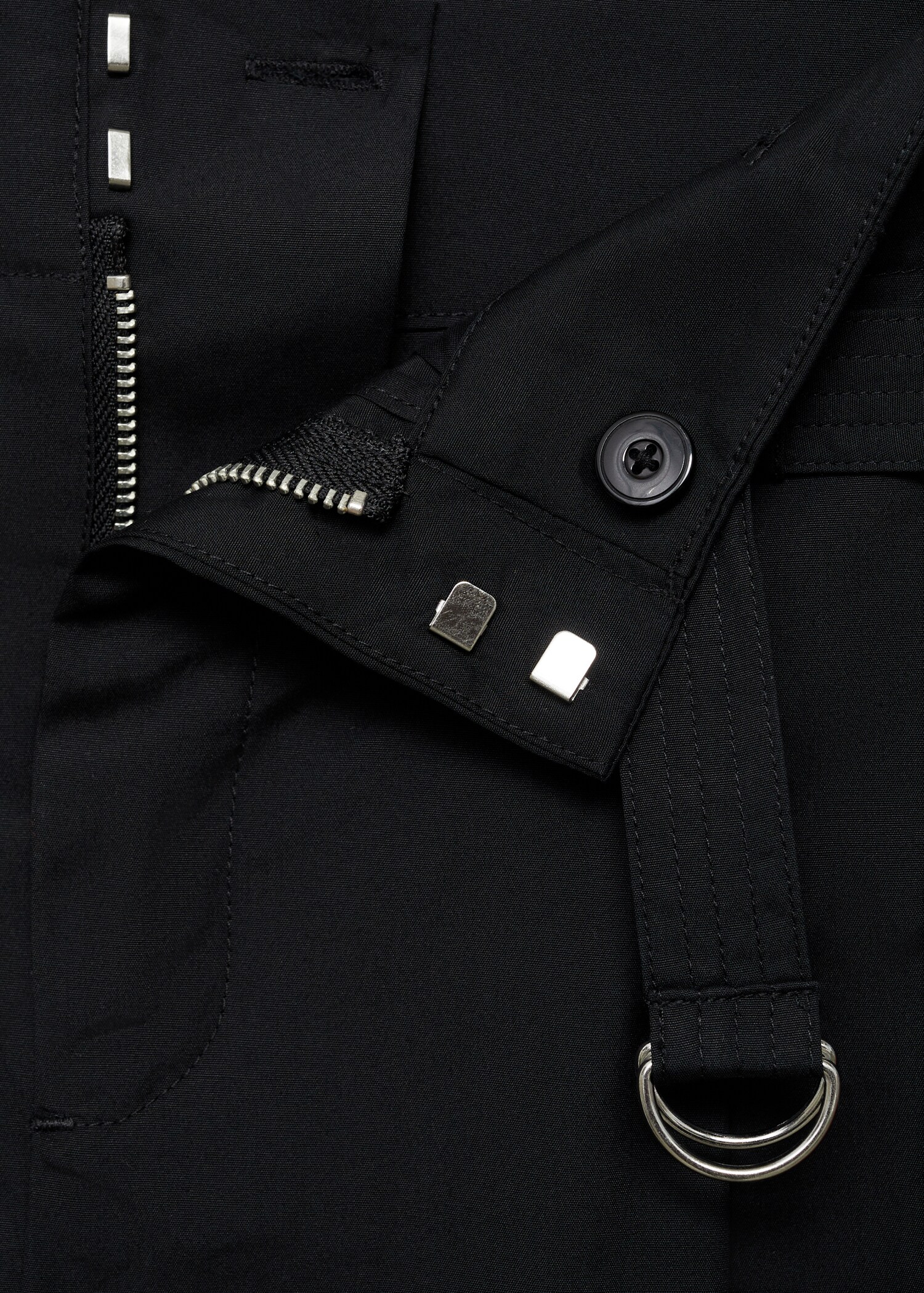 Wide leg trousers with belt - Details of the article 8