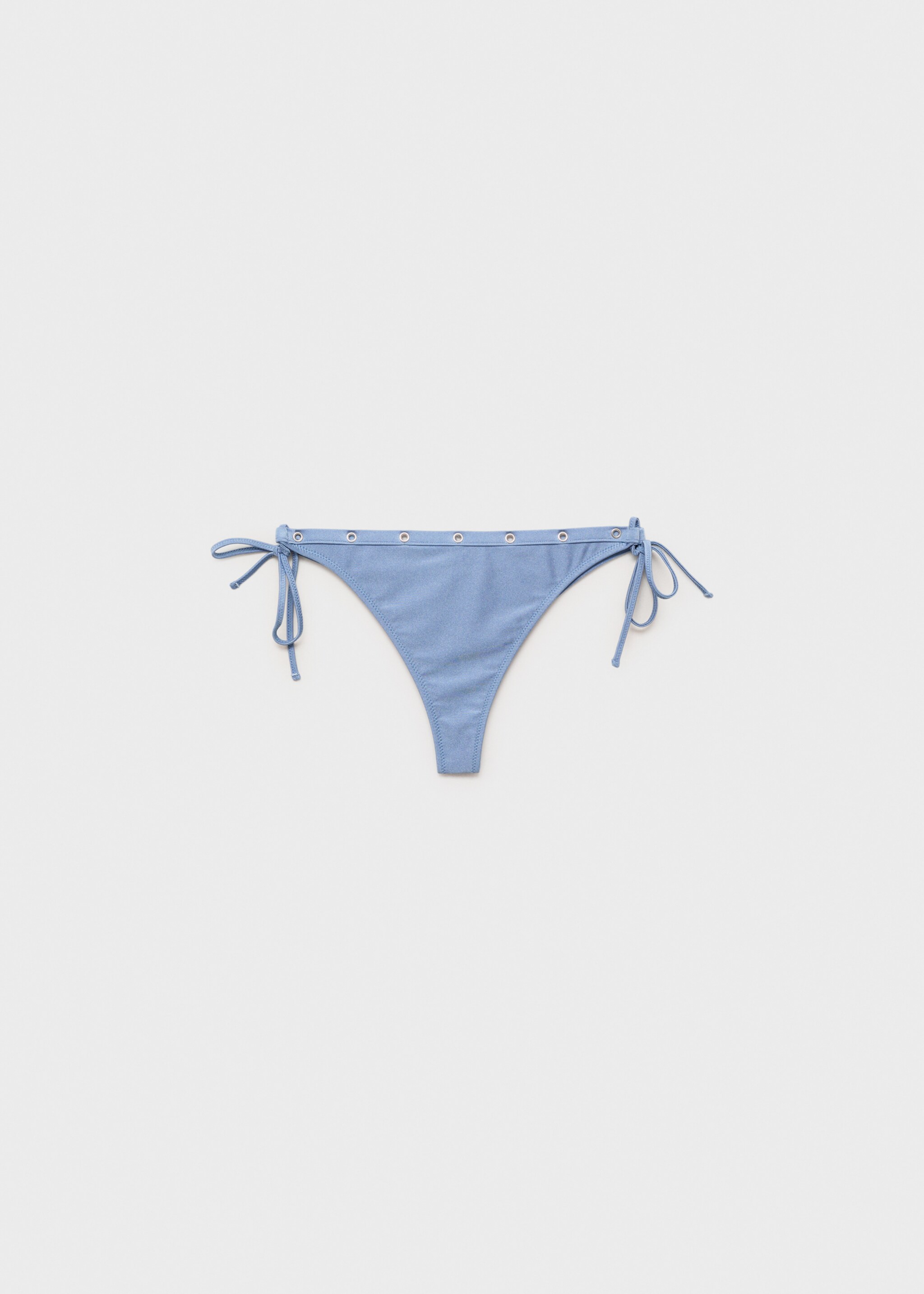 Bikini bottoms with eyelet detail - Article without model, Sky Blue. Ref: 87019212-00.