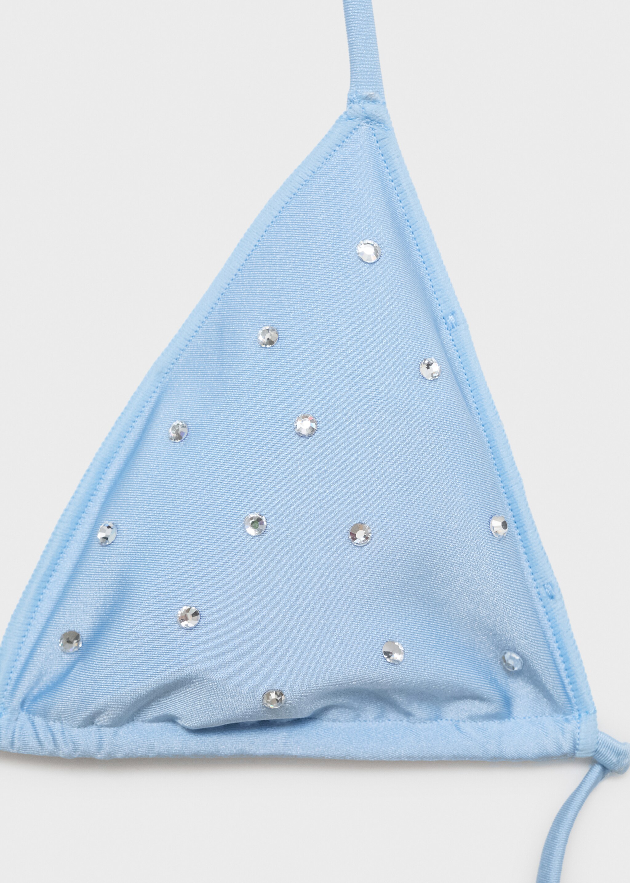 Haut bikini strass - Détail de l'article 8, Bleu ciel. Ref: 87019220-00.