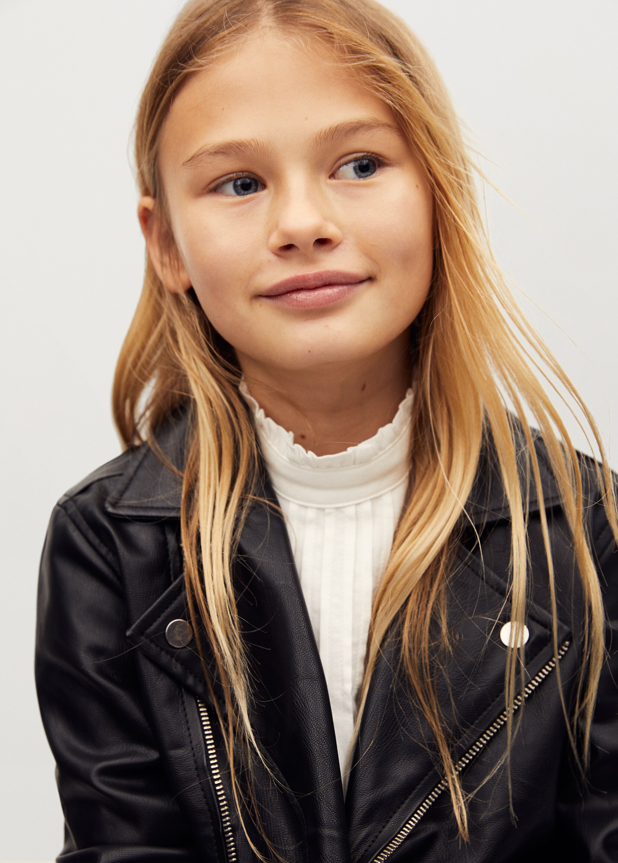 Faux-leather jacket - Details of the article 1