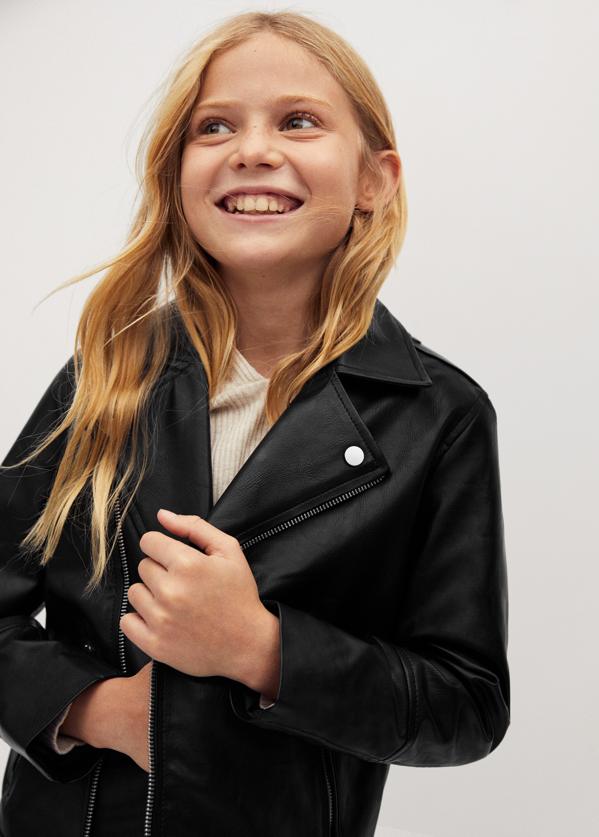 Faux-leather jacket - Details of the article 2