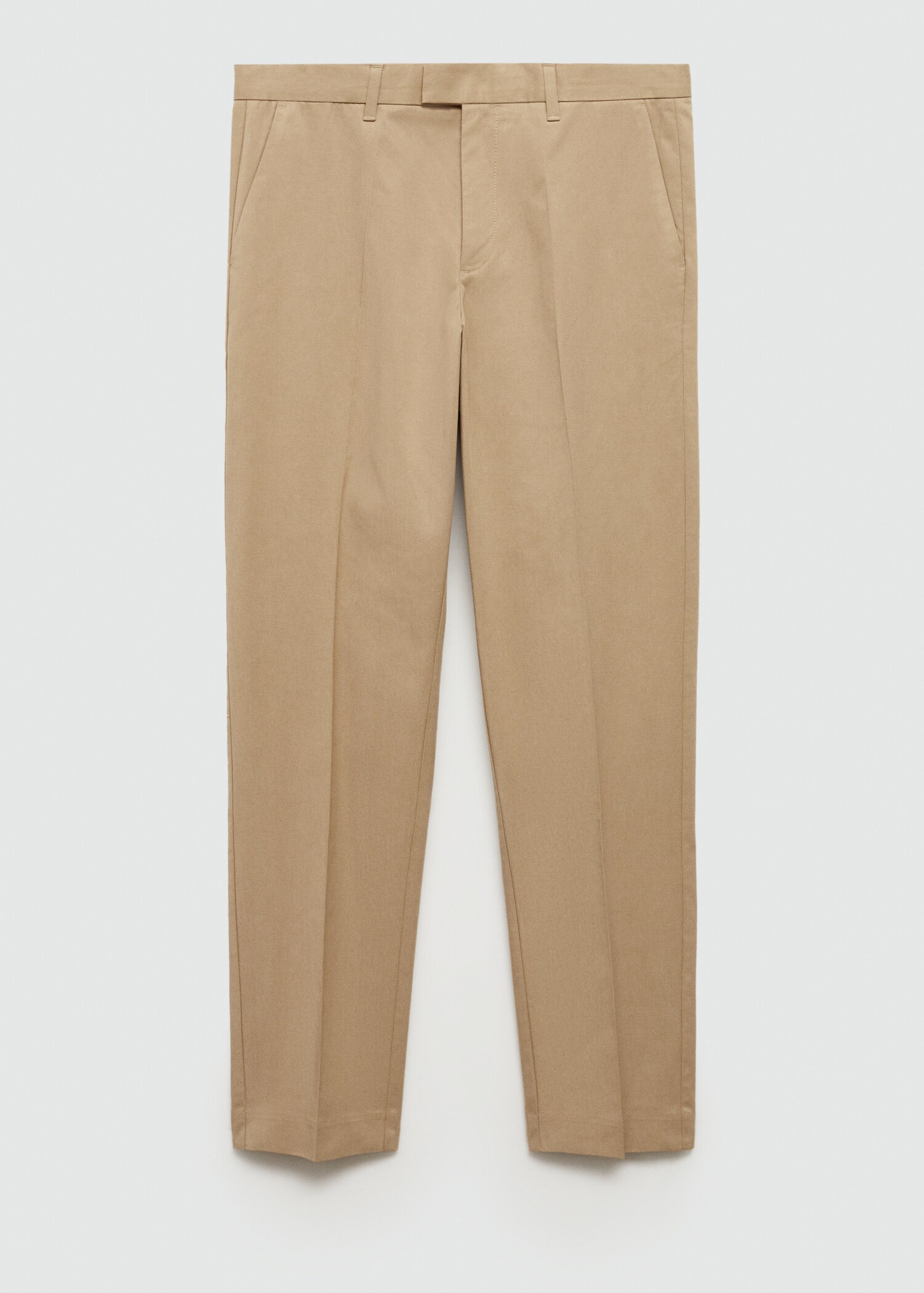 Regular-fit cotton trousers - Article without model