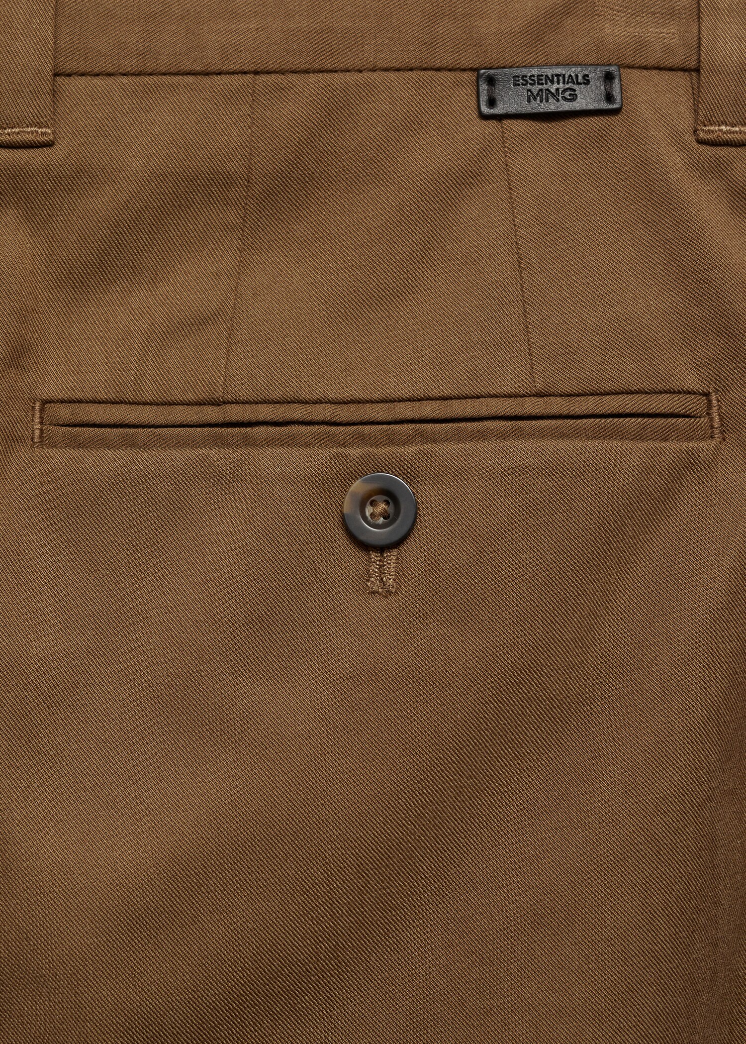 Regular-fit cotton trousers - Details of the article 8