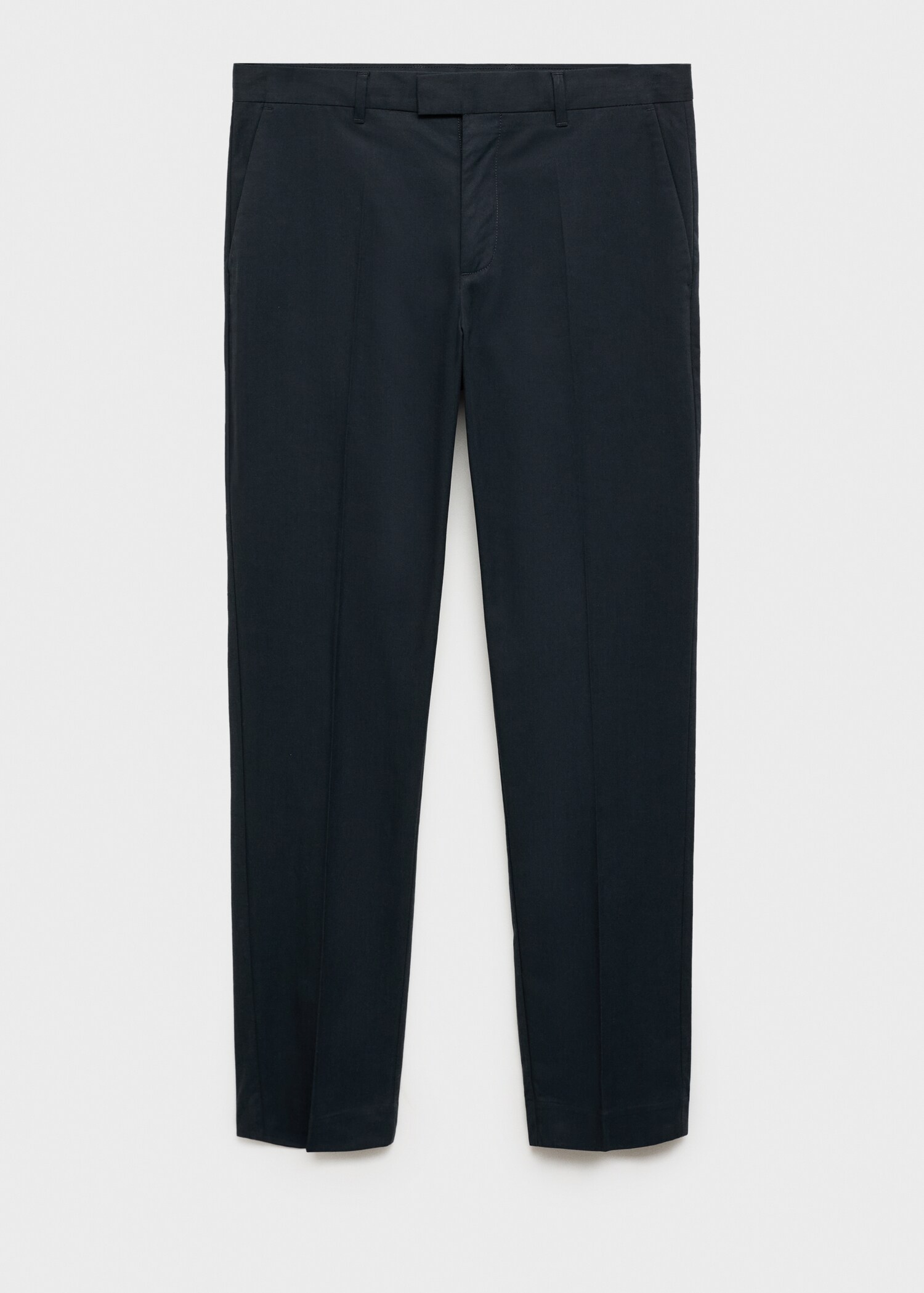 Regular-fit cotton trousers - Article without model
