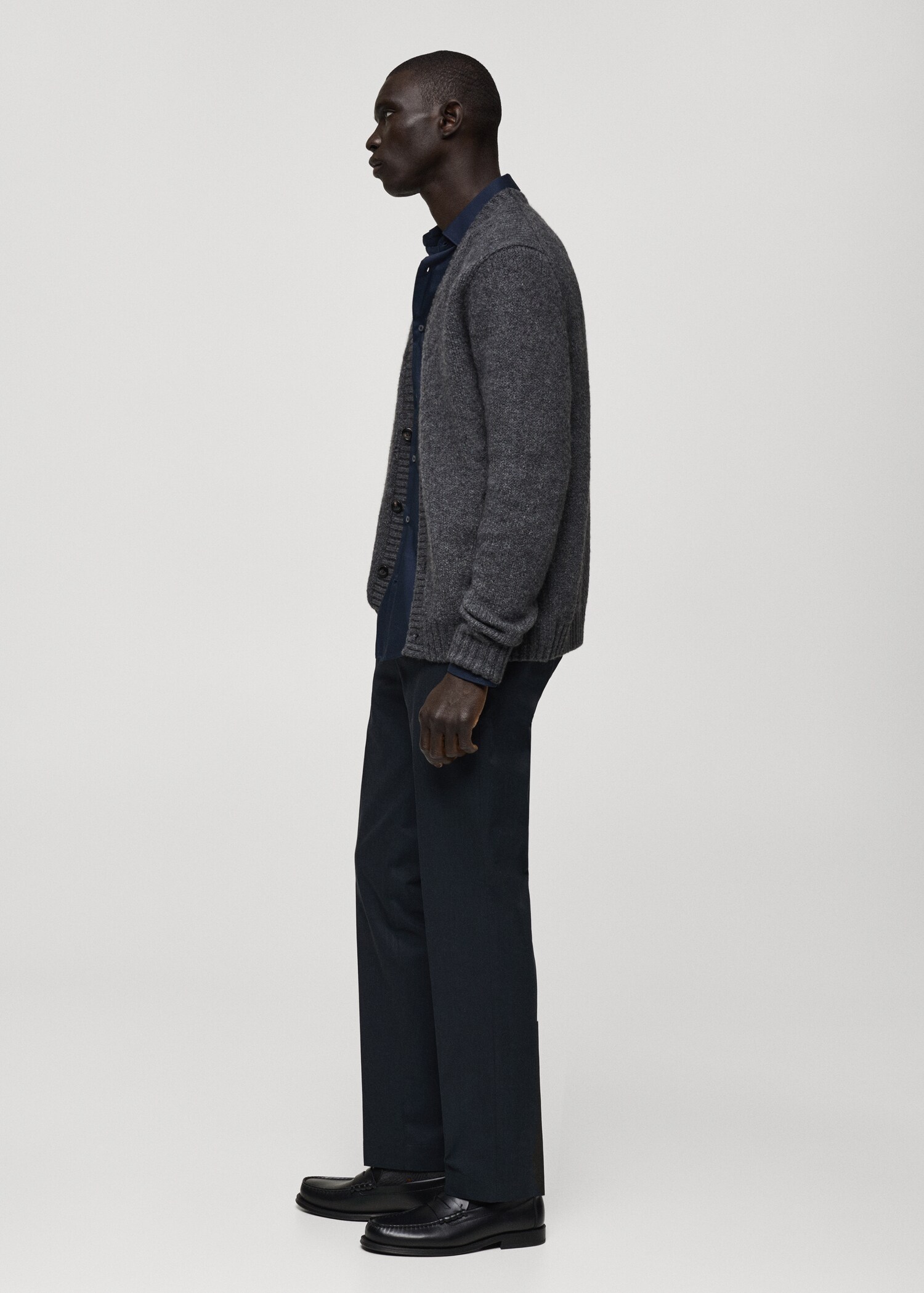 Regular-fit cotton trousers - Details of the article 2