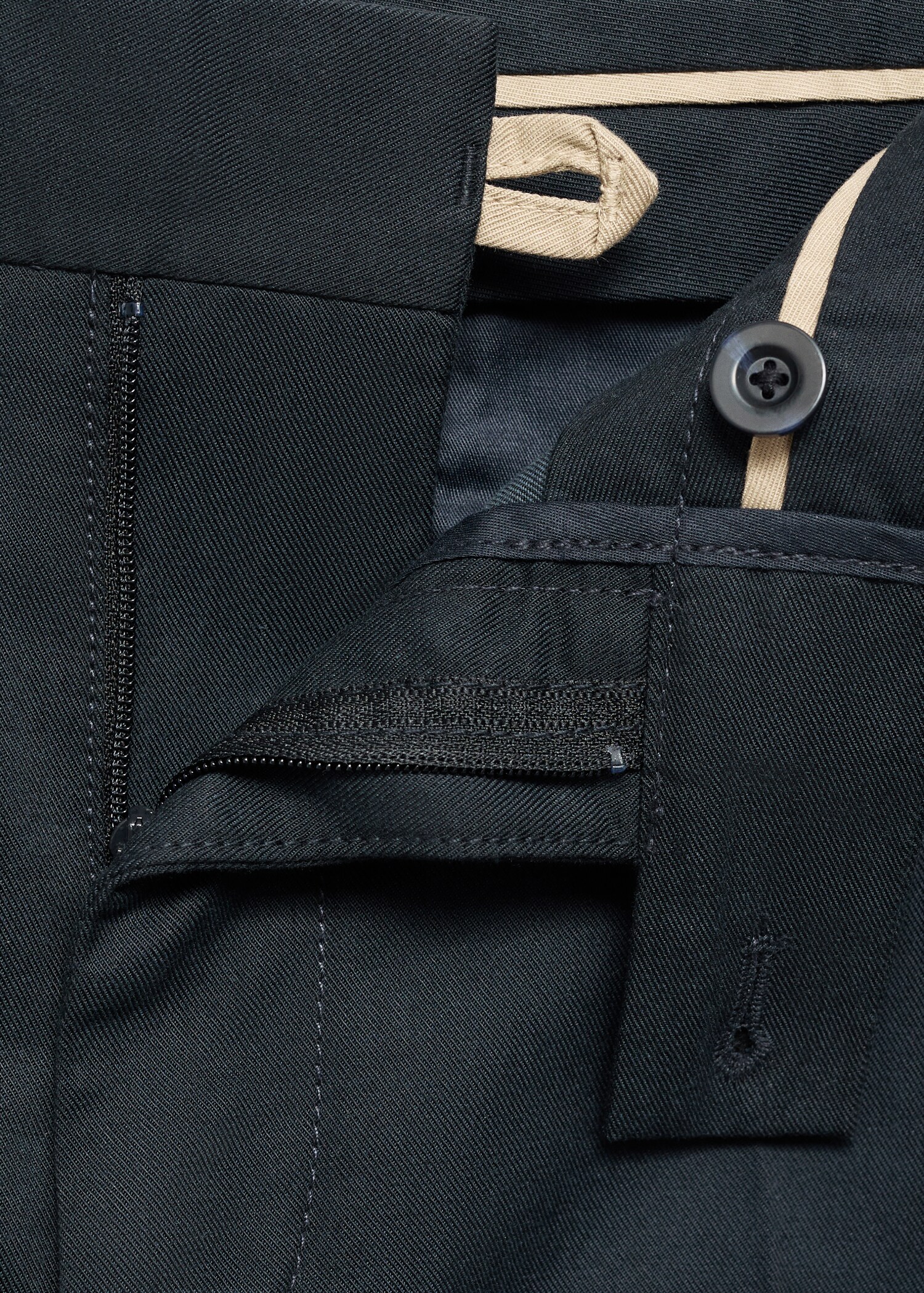 Regular-fit cotton trousers - Details of the article 8