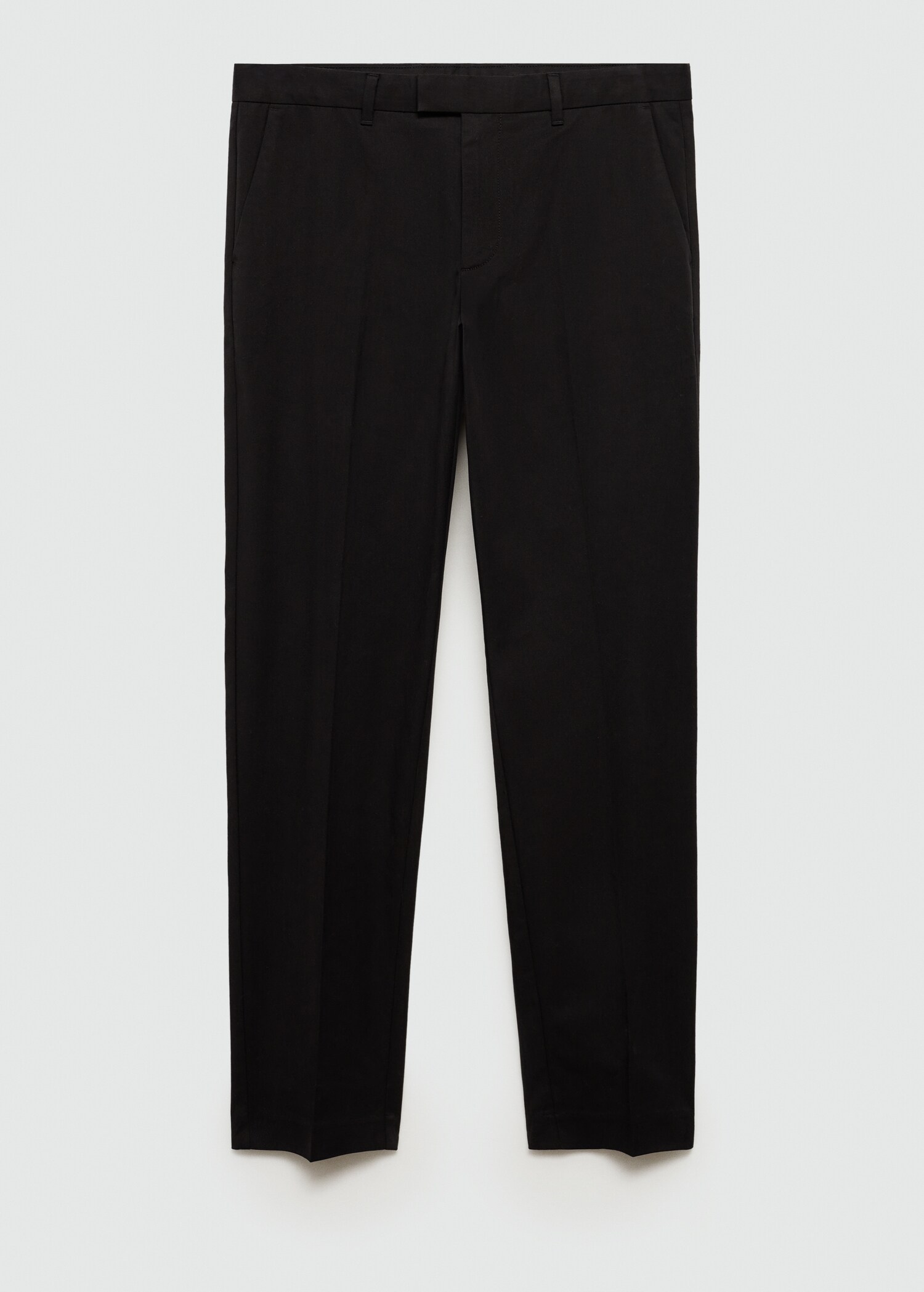 Regular-fit cotton trousers - Article without model