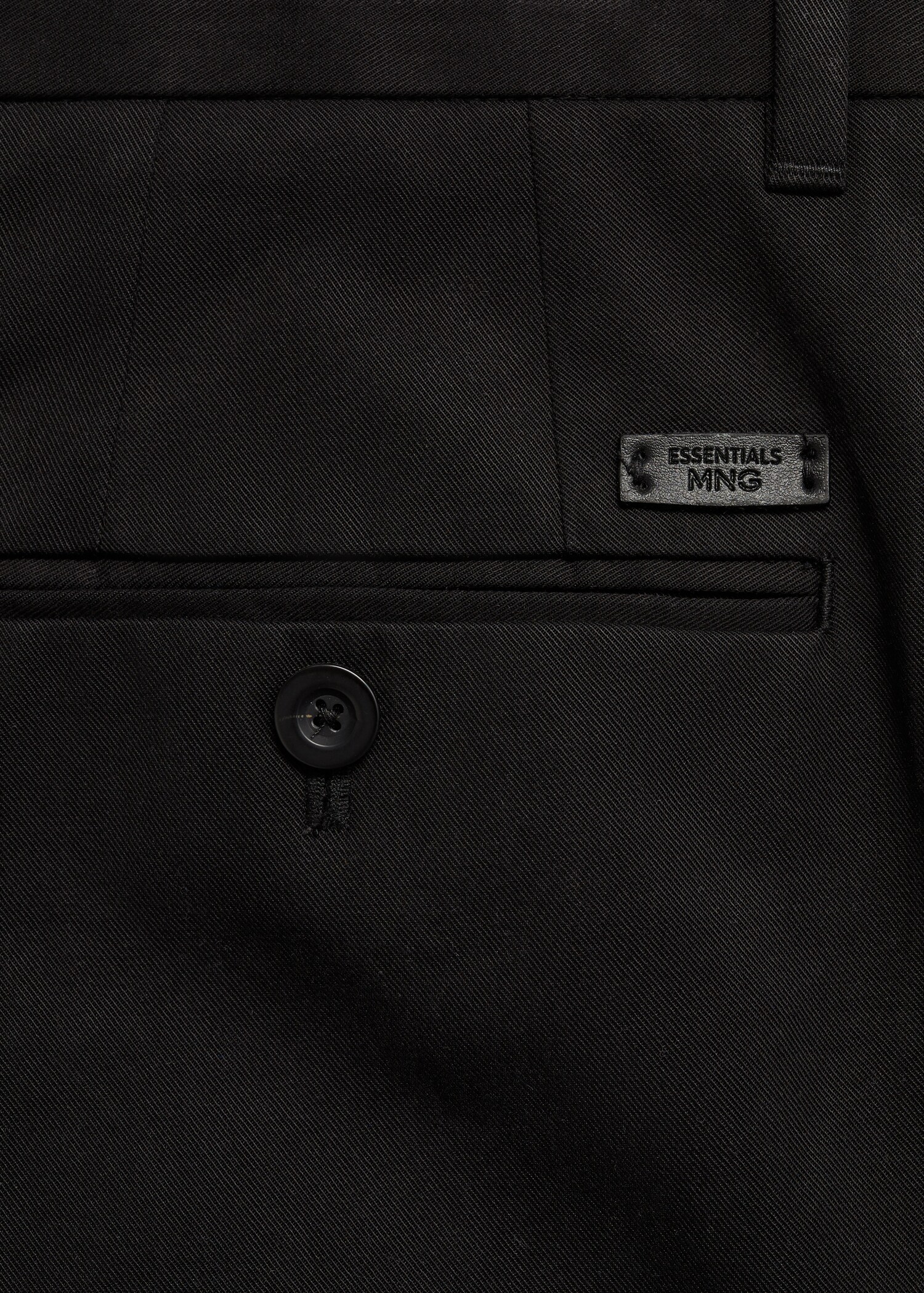 Regular-fit cotton trousers - Details of the article 0