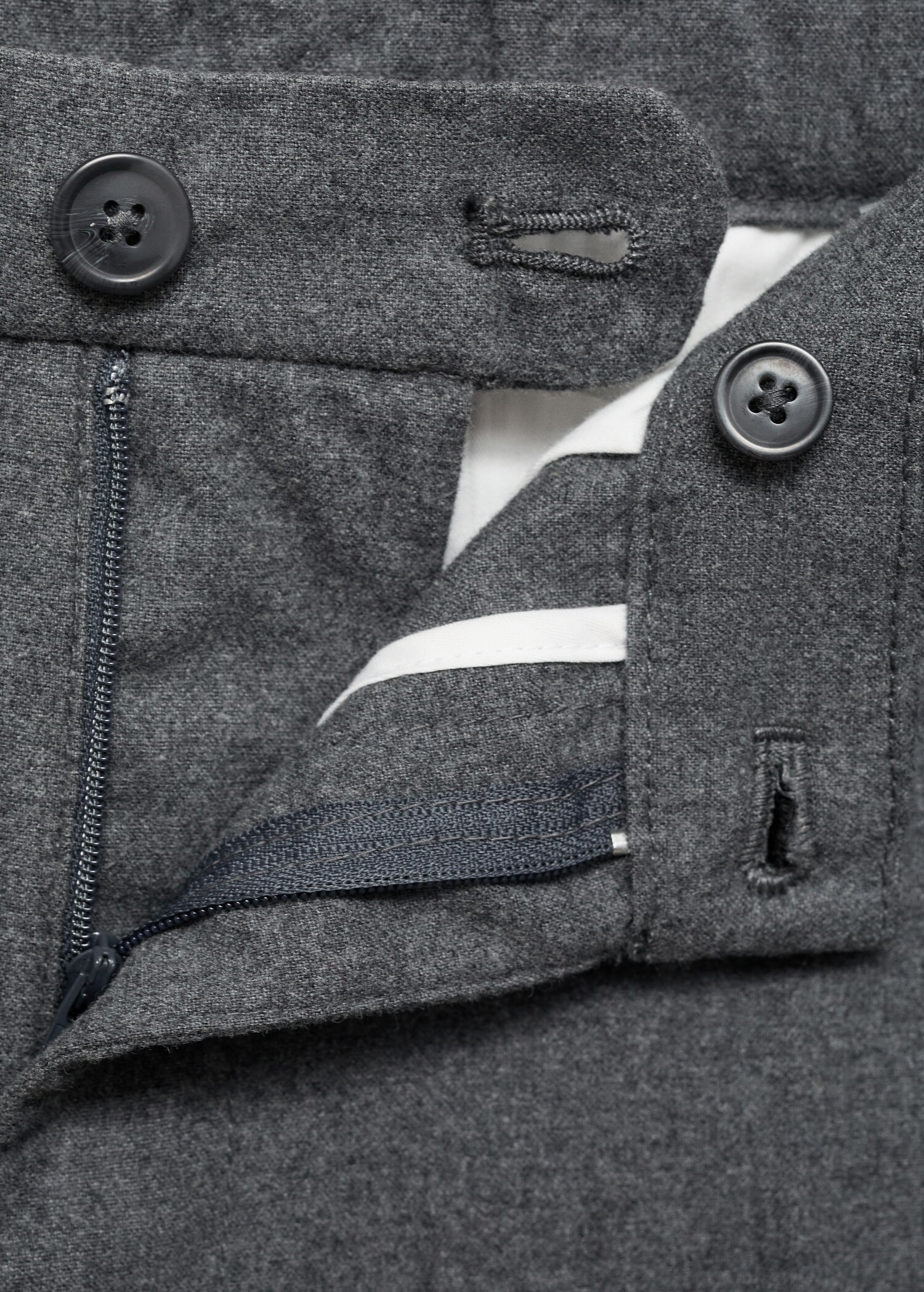 Regular-Fit-Flanellhose - Detail des Artikels 8