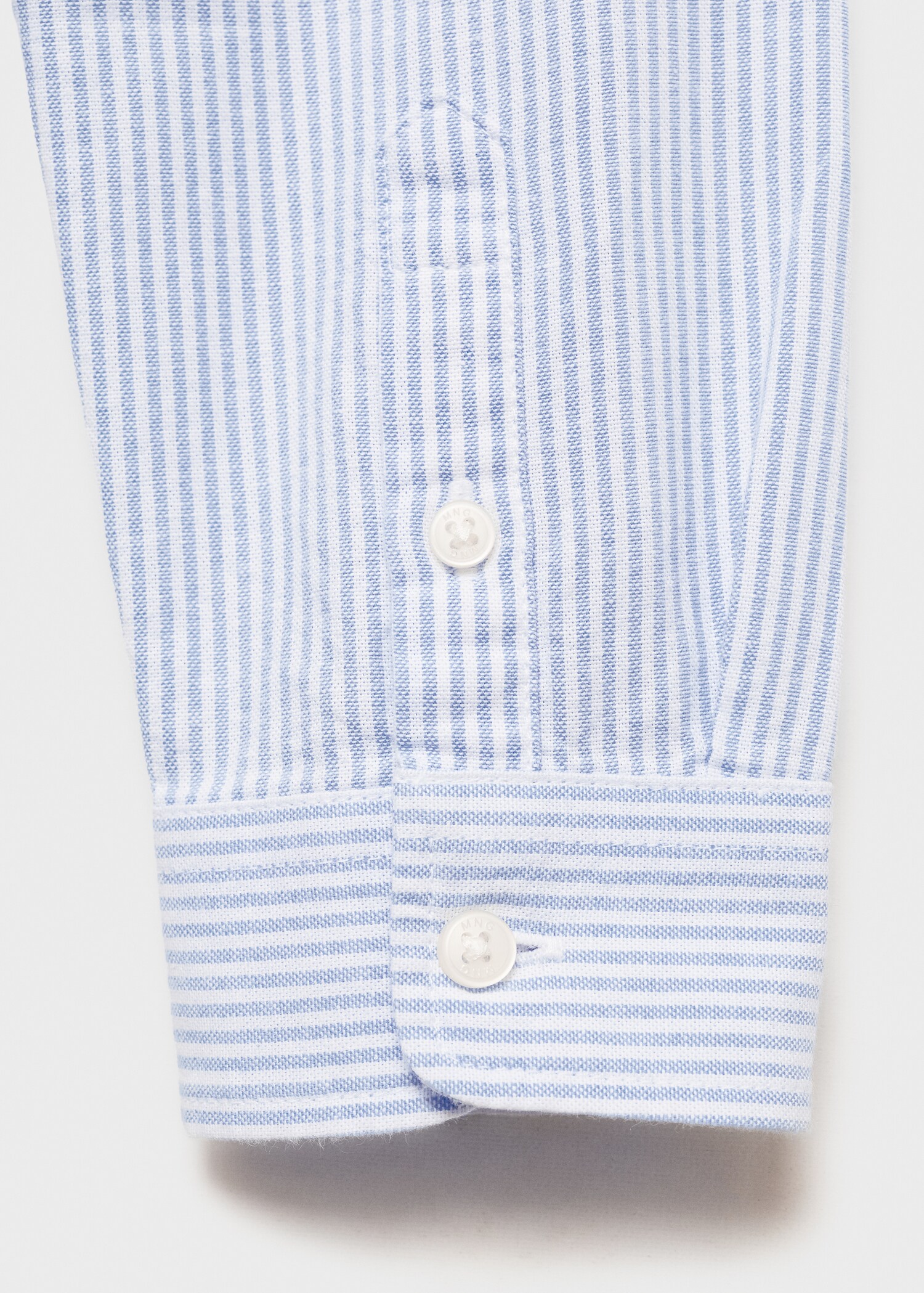 Camisa 100% cotó ratlles Òxford - Detall de l'article 0