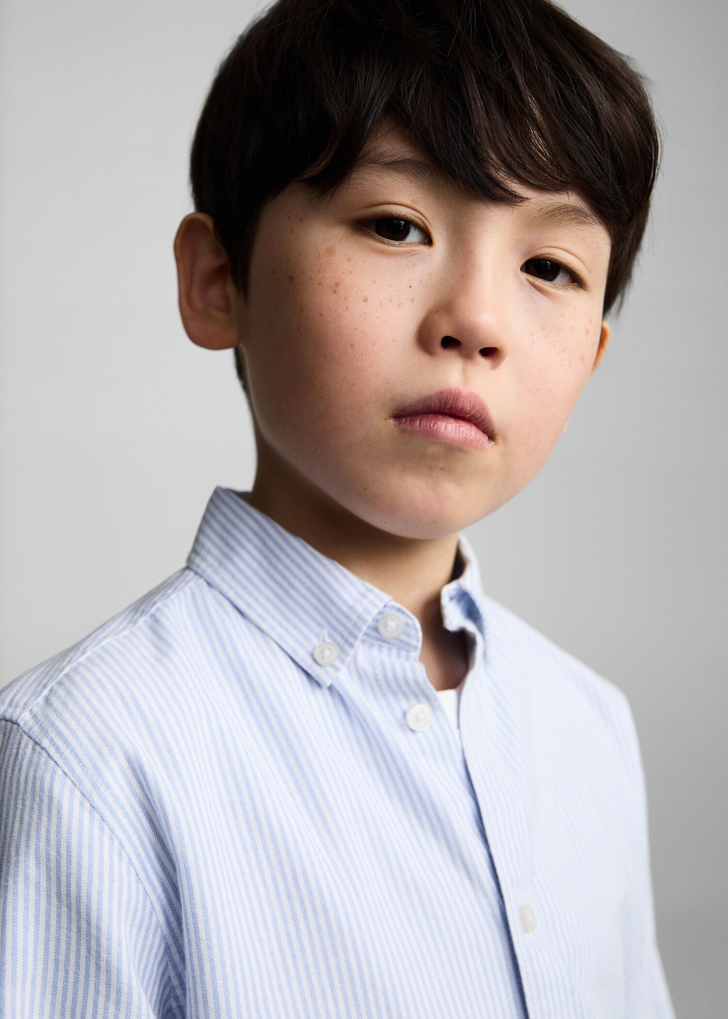 Camisa 100% cotó ratlles Òxford - Detall de l'article 1