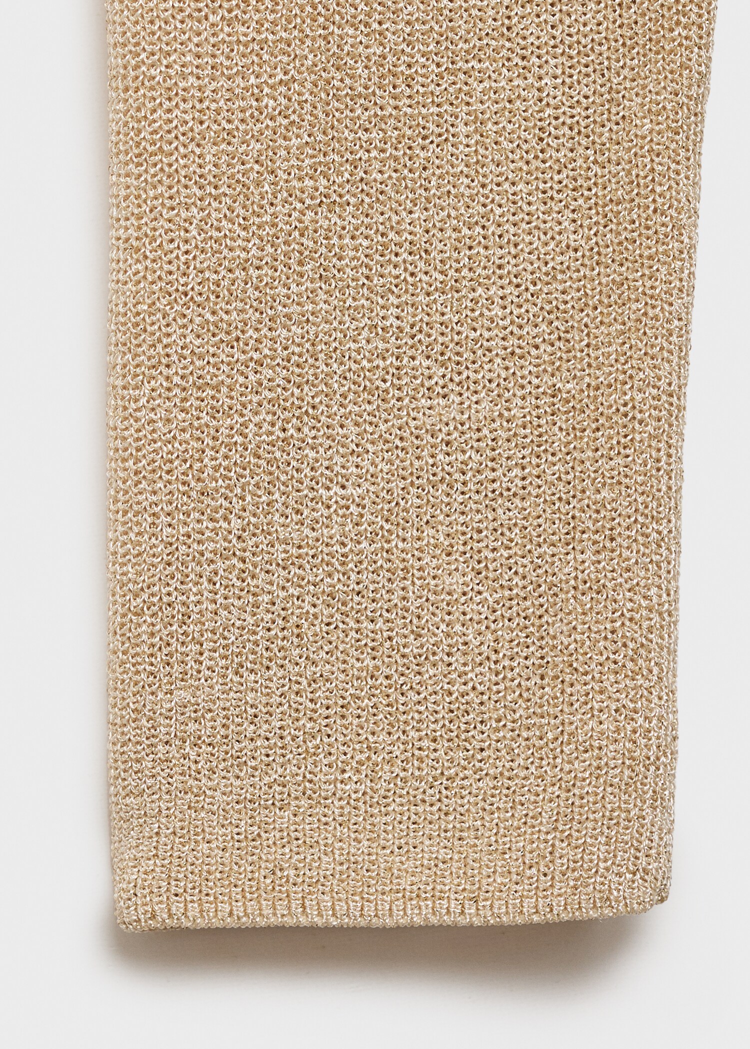 Lurex-Pullover mit V-Ausschnitt - Detail des Artikels 0