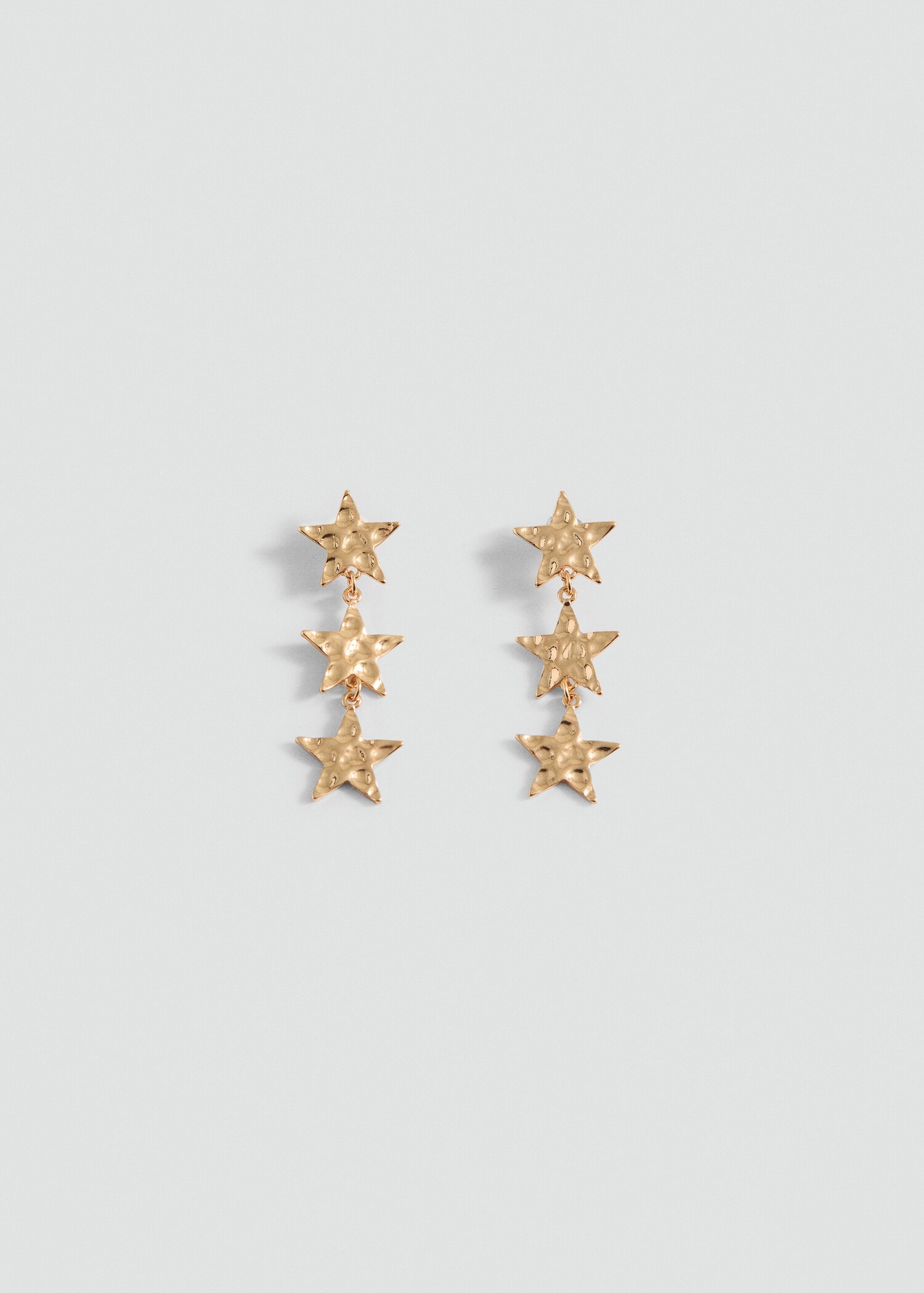 Long star earrings - Article without model