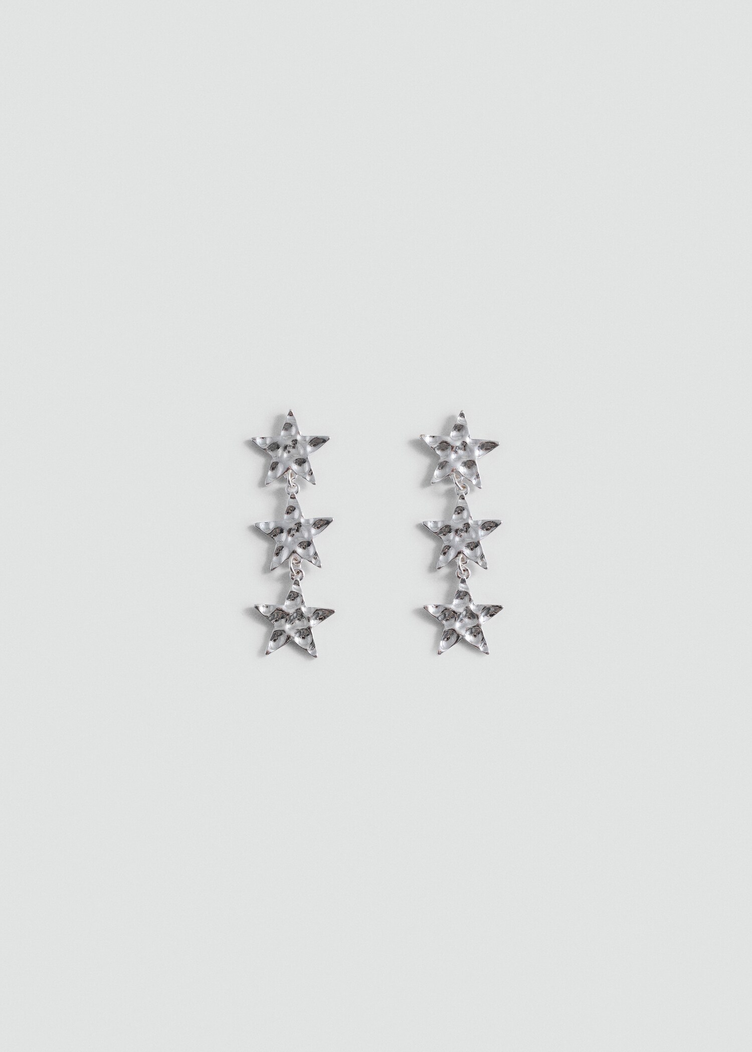 Long star earrings - Article without model